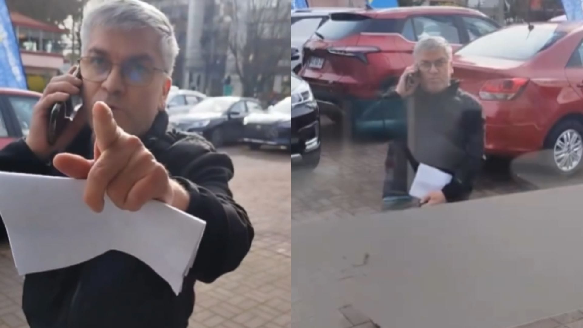 “Wena Papito” protagoniza fuerte altercado en tienda de autos