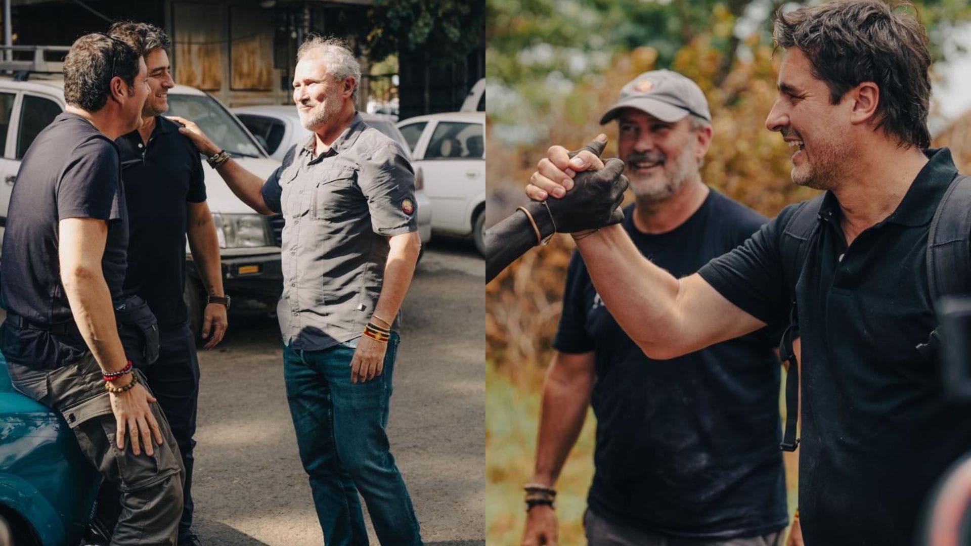 Pancho Saavedra y Jorge Zabaleta rinden homenaje a Toni Espadas en su cumpleaños