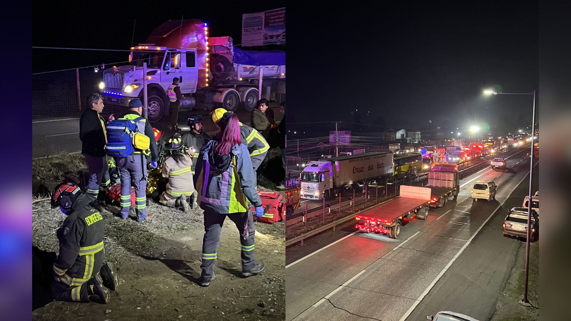 Amputan a menor de 4 años tras fatal accidente de bus en Paine: Conductor y auxiliar fallecieron