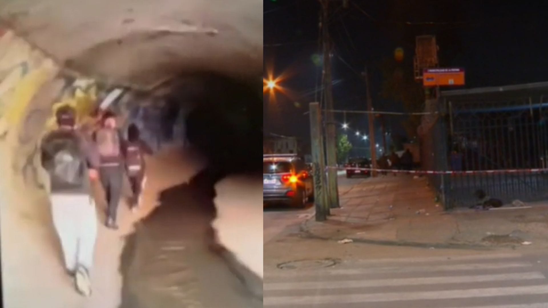 Estuvieron tres horas caminando: Rescatan a jóvenes que se perdieron en alcantarillados de Santiago