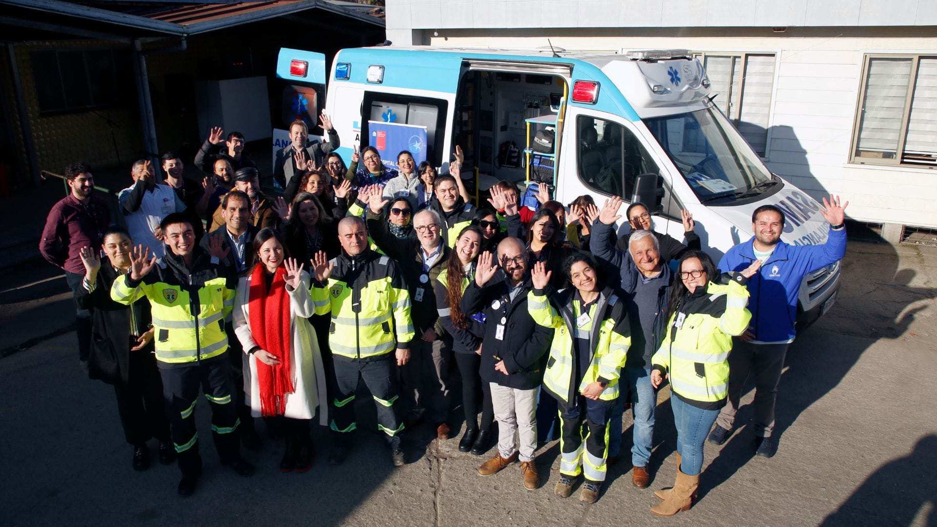 Hospital de Santa Juana se refuerza para el invierno incorporando ambulancia