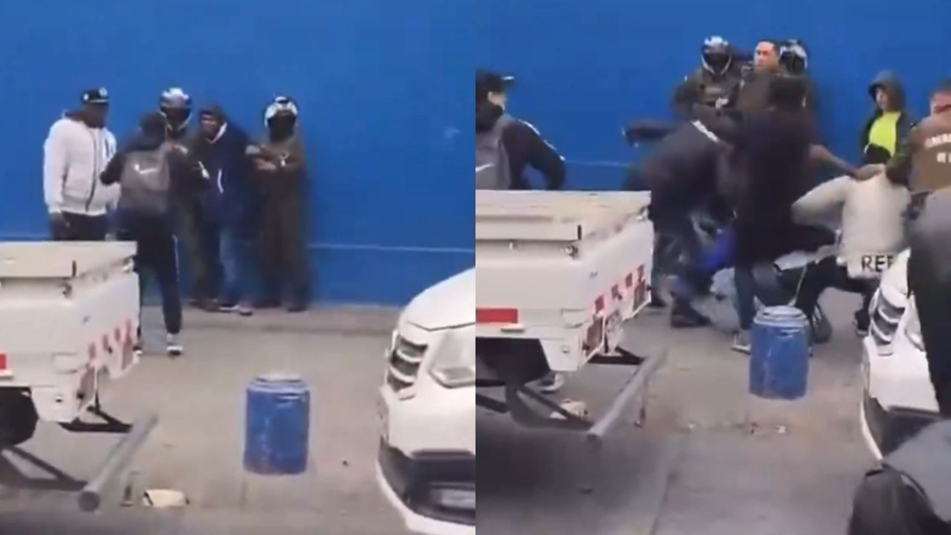 Confirman captura de extranjeros implicados en agresión a Carabineros en Barrio Franklin