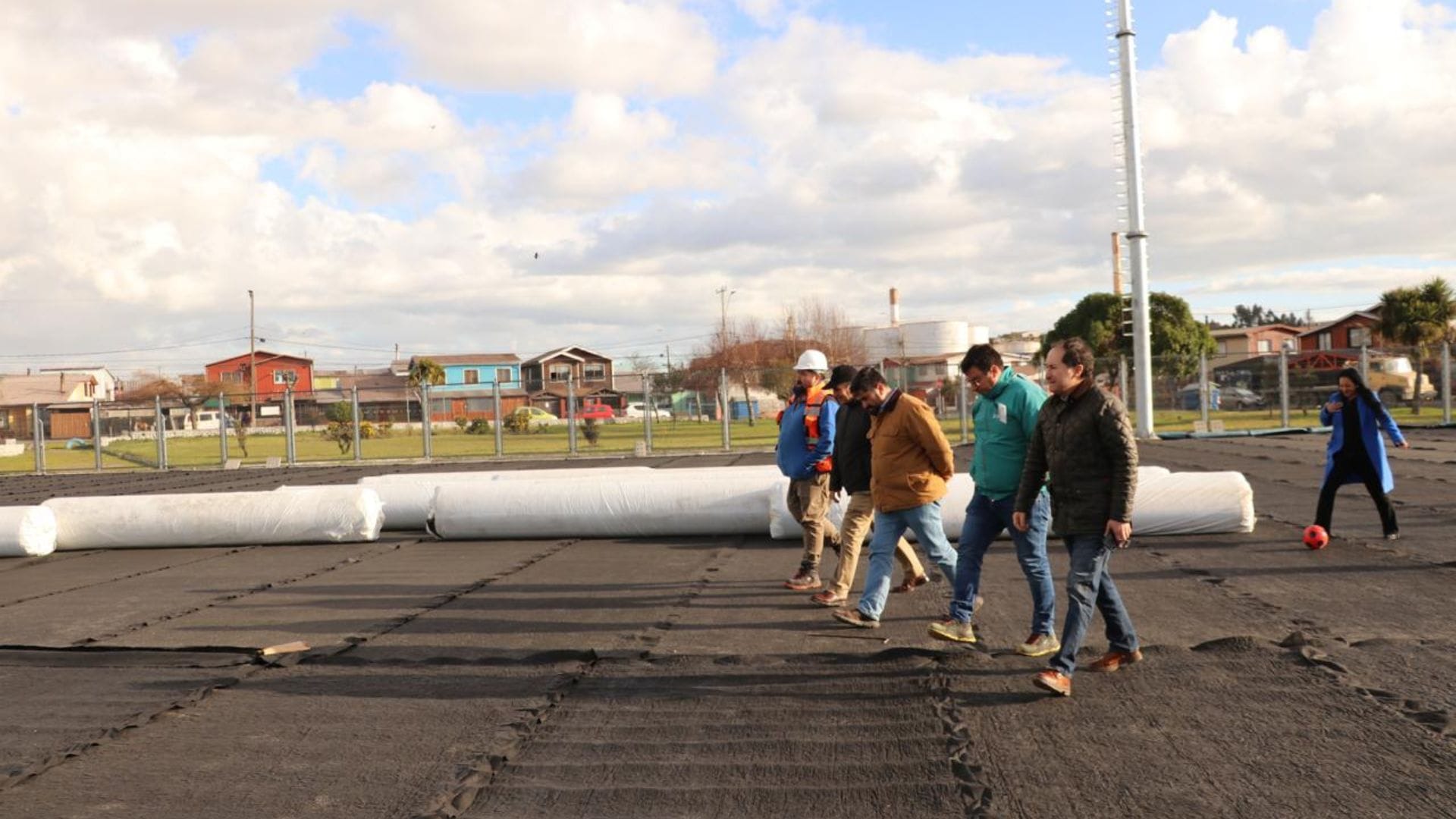 Población Libertad de Talcahuano tendrá renovada cancha: Estreno de “Bombonera” ya tiene fecha