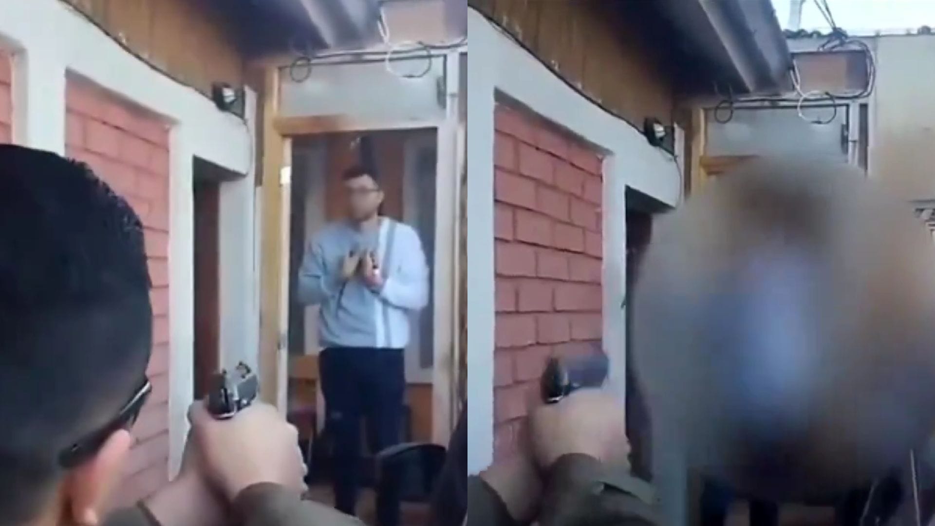 Imágenes impactantes: Carabineros abaten con numerosos disparos a hombre colombiano en Punta Arenas