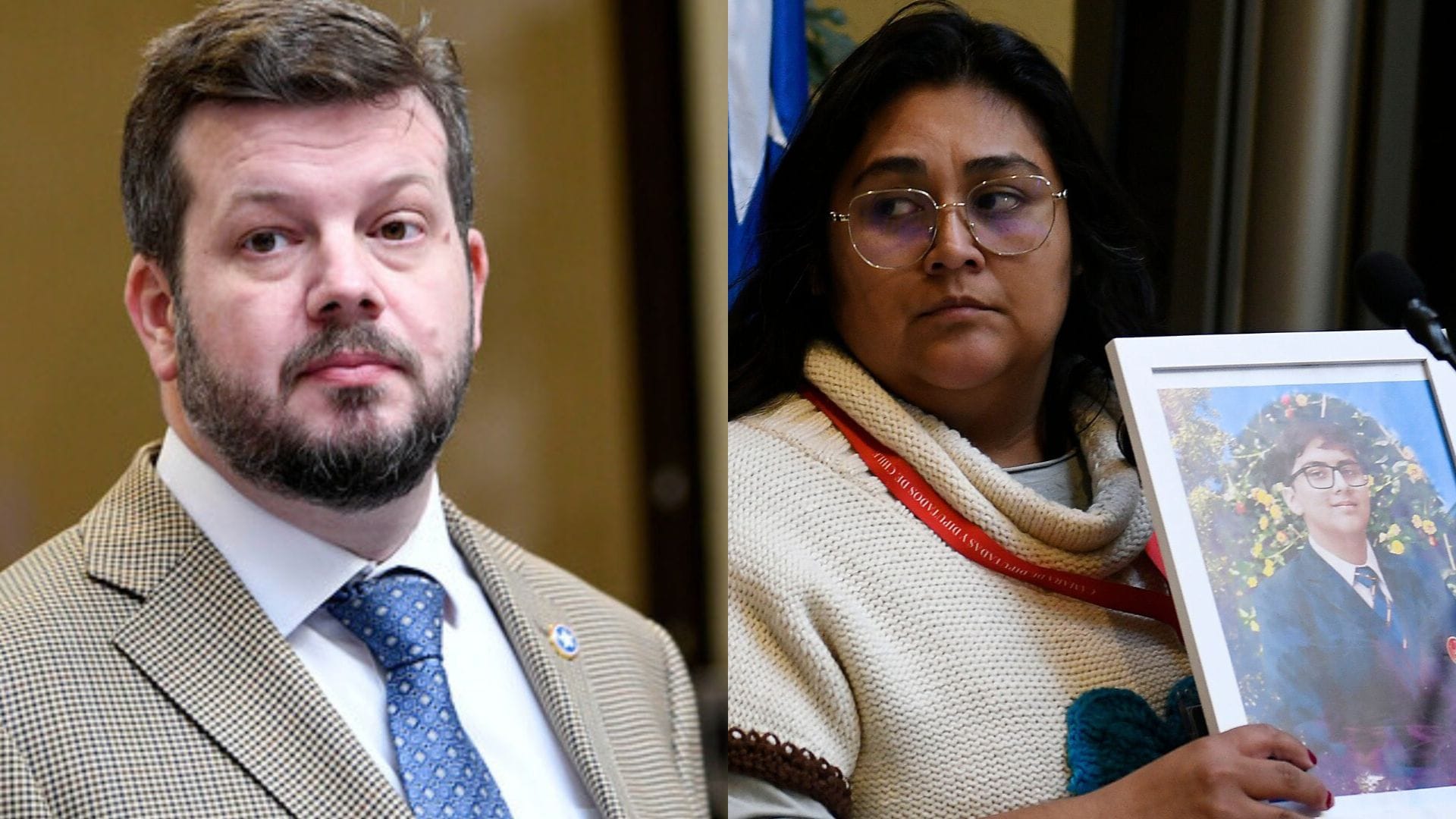 Madre de Franco Vargas se retiro de comisión tras declaraciones del diputado Kaiser sobre estado físico de conscriptos