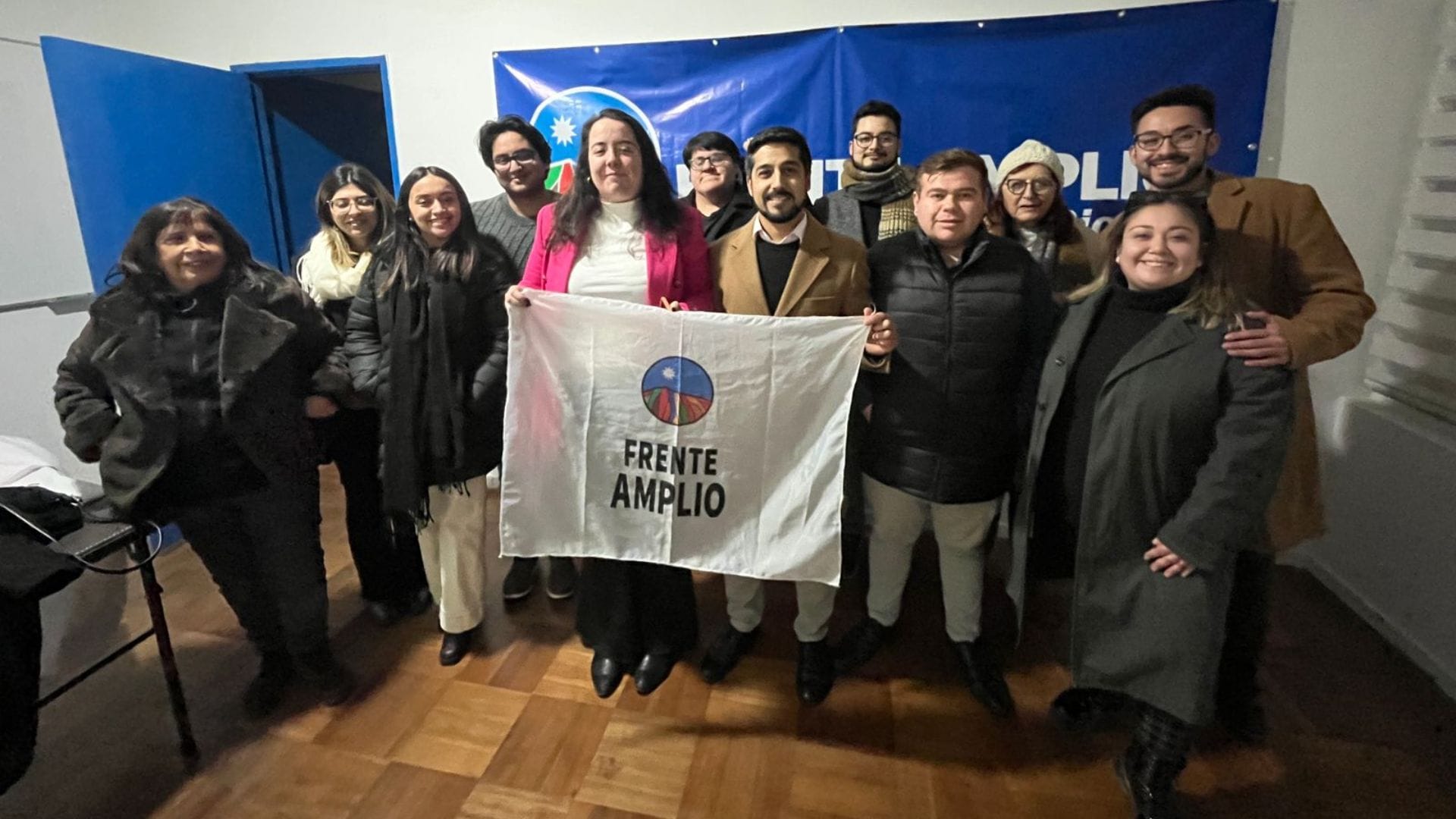 Militantes del Frente Amplio presentan lista para dirigencia regional