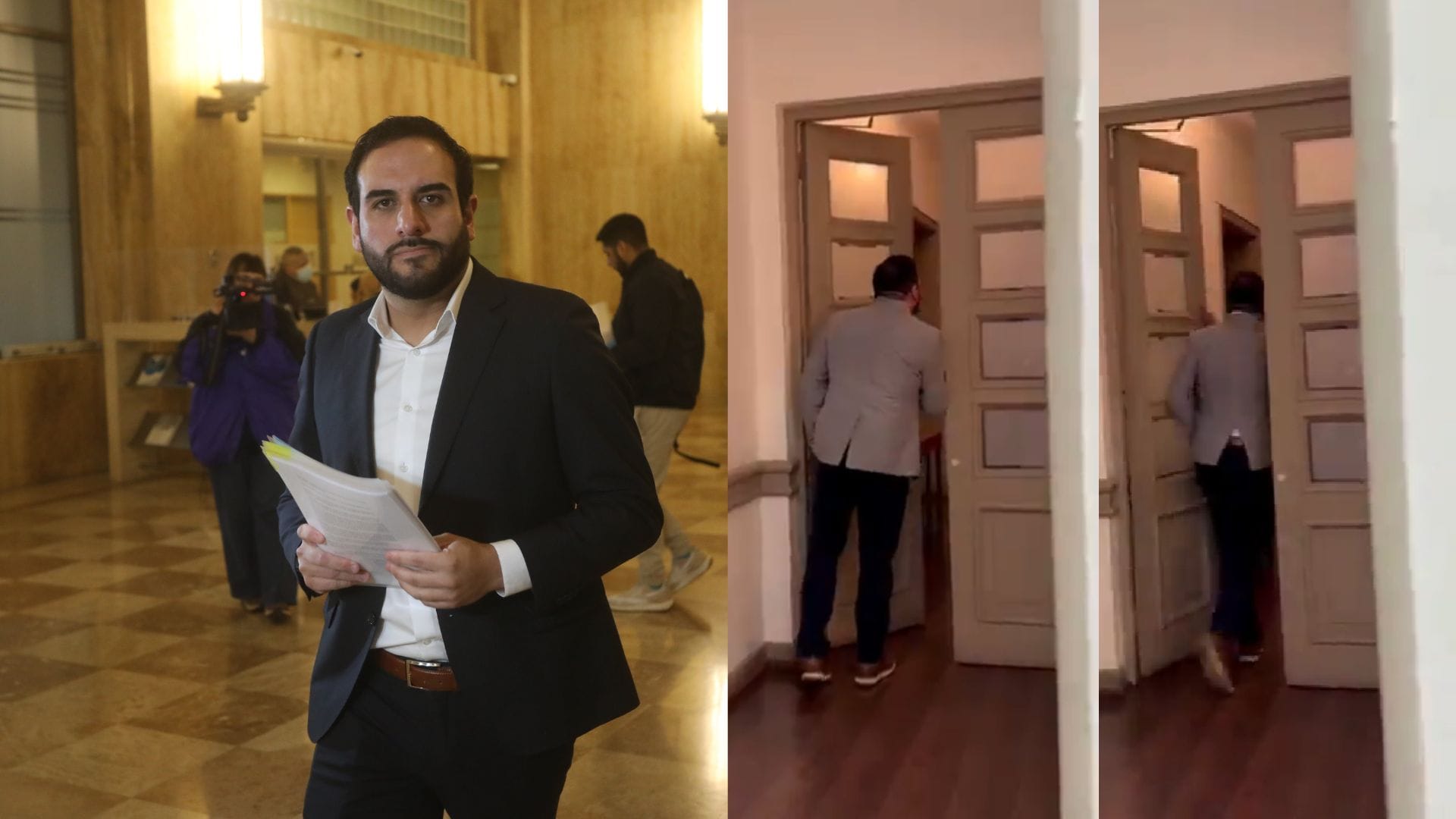 Denuncian violenta agresión del concejal Felipe Cruz a secretaria de RN Andrea Balladares