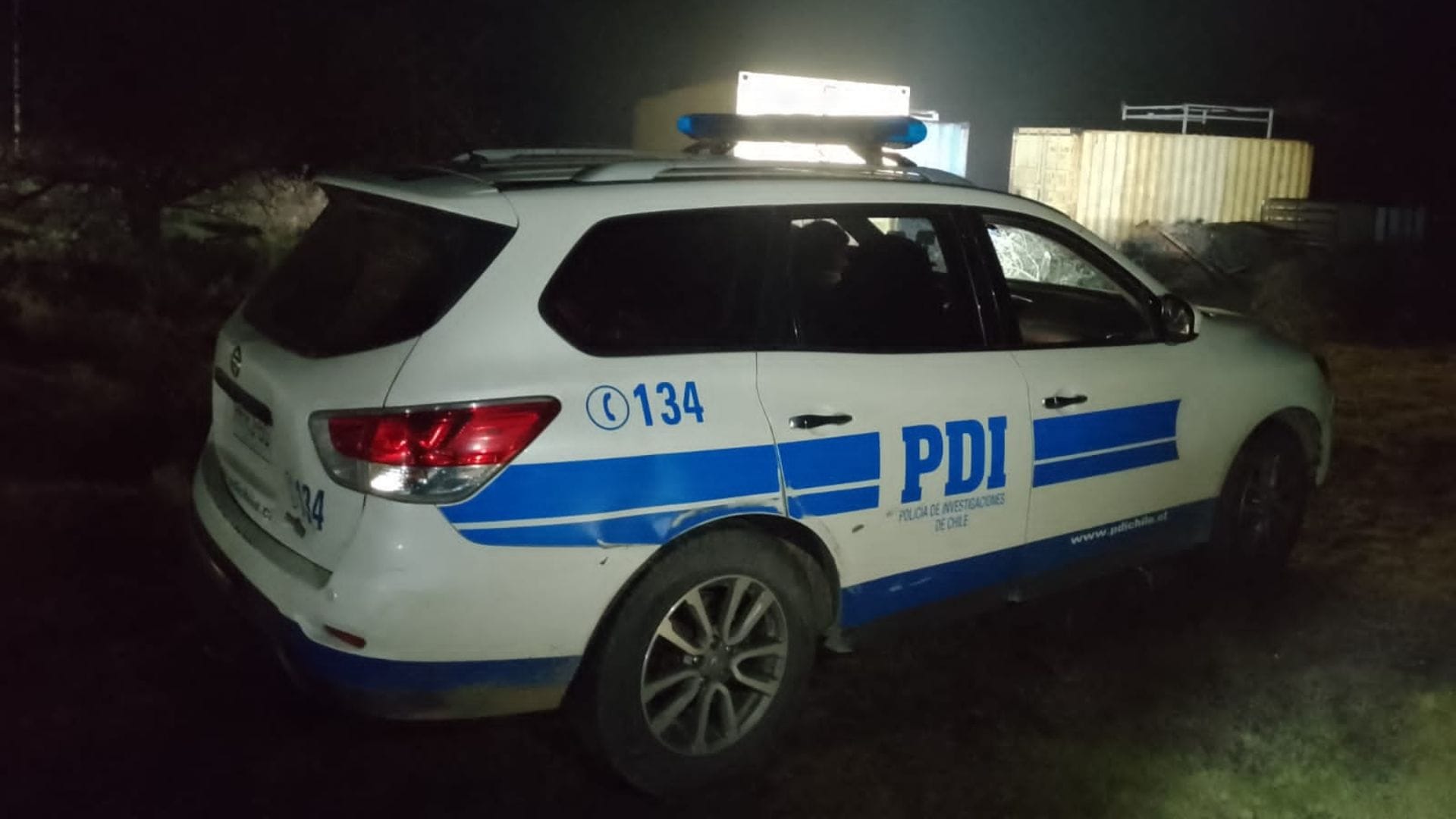 Hallan dos cadáveres al interior de container en Cauquenes: Se encontró un brasero e indagan la causa de muerte