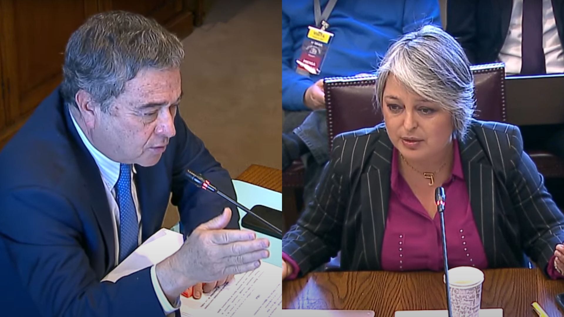 “¡Estoy hablando yo!”: La tensa discusión entre el senador Jaime Coloma y ministra Jeannette Jara