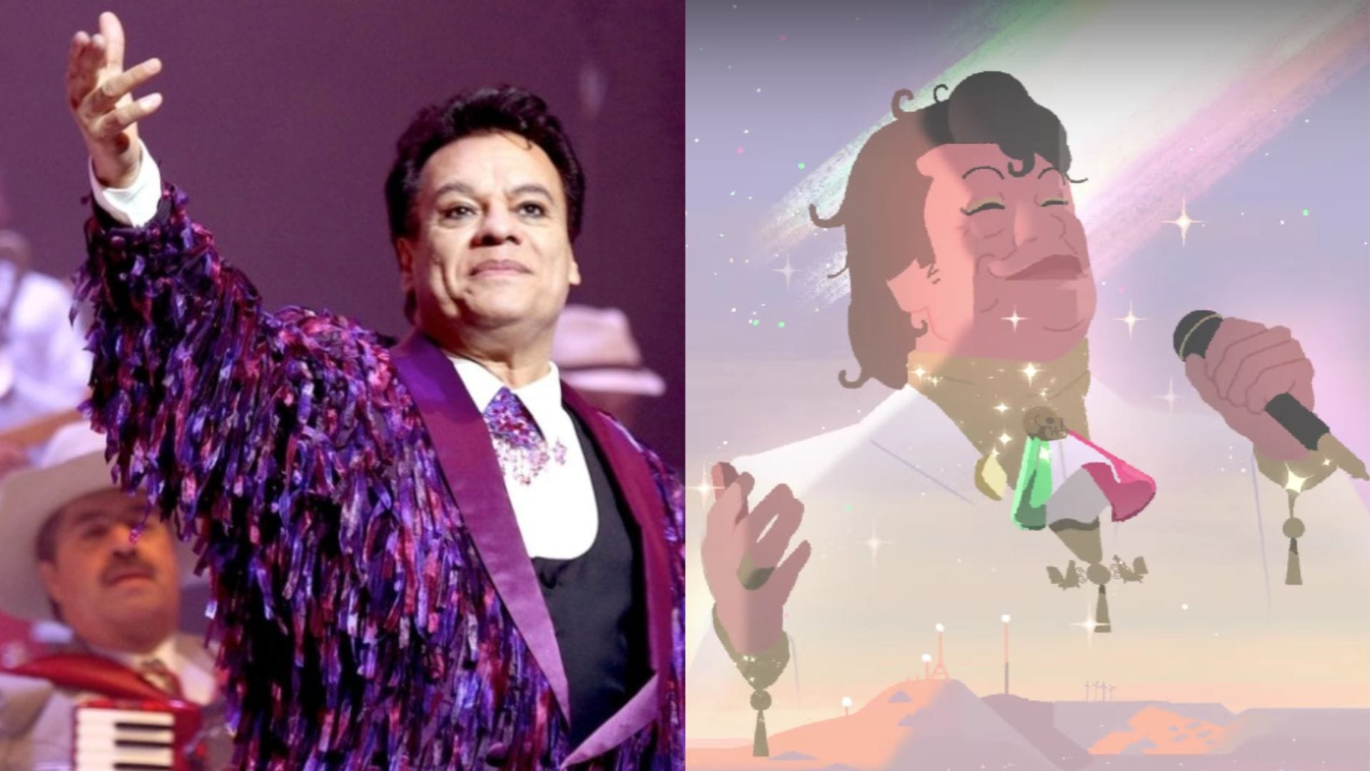 Google recuerda a Juan Gabriel al ritmo de “El Noa Noa” en nuevo “doodle”