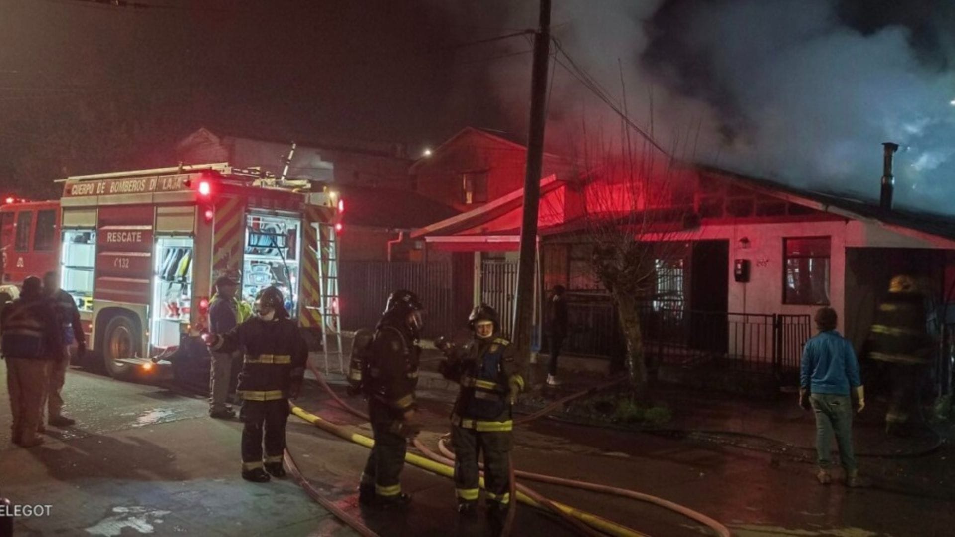 Doble tragedia familiar en Región del Biobío: Perdieron su casa en incendio a pocos minutos de mortal accidente de tránsito