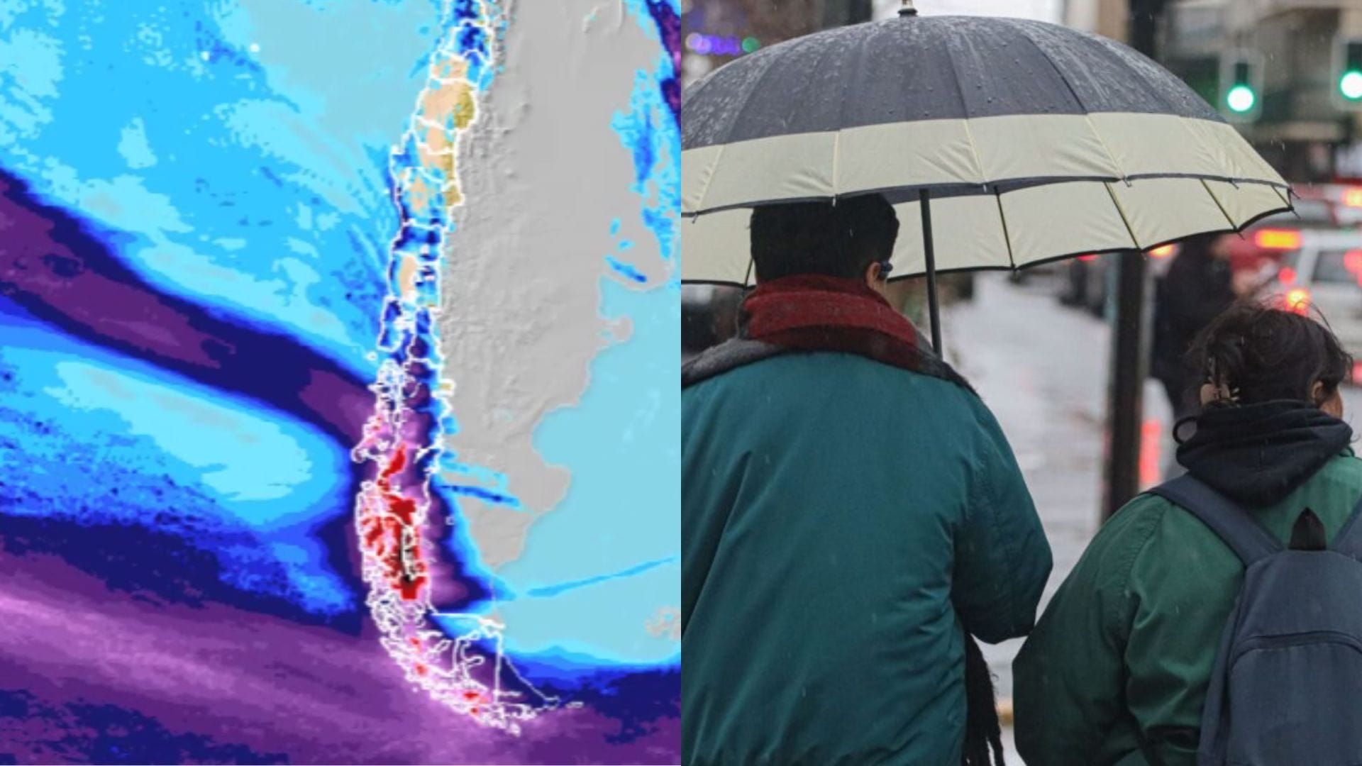 Regresa la lluvia al Biobío por “río atmosférico extremo”: Evento de alta intensidad afecta a múltiples regiones