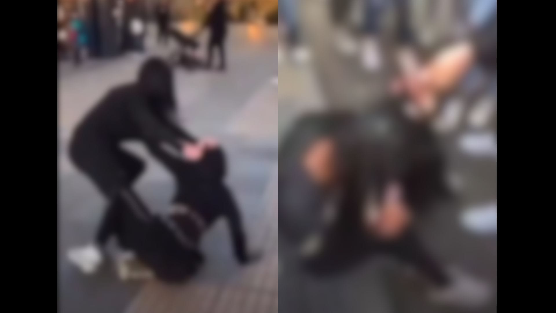 Registran salvaje pelea entre “influencers” en mall de Cerrillos: Serían menores de edad