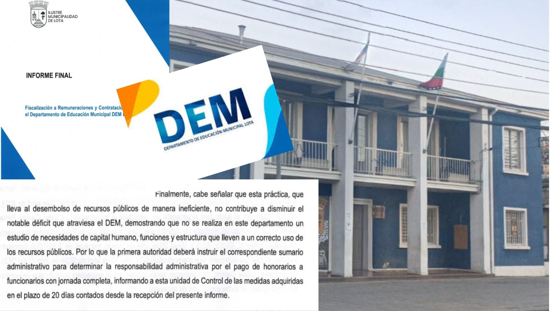 Irregularidades administrativas en el DEM de Lota: “Esto no es ninguna novedad”