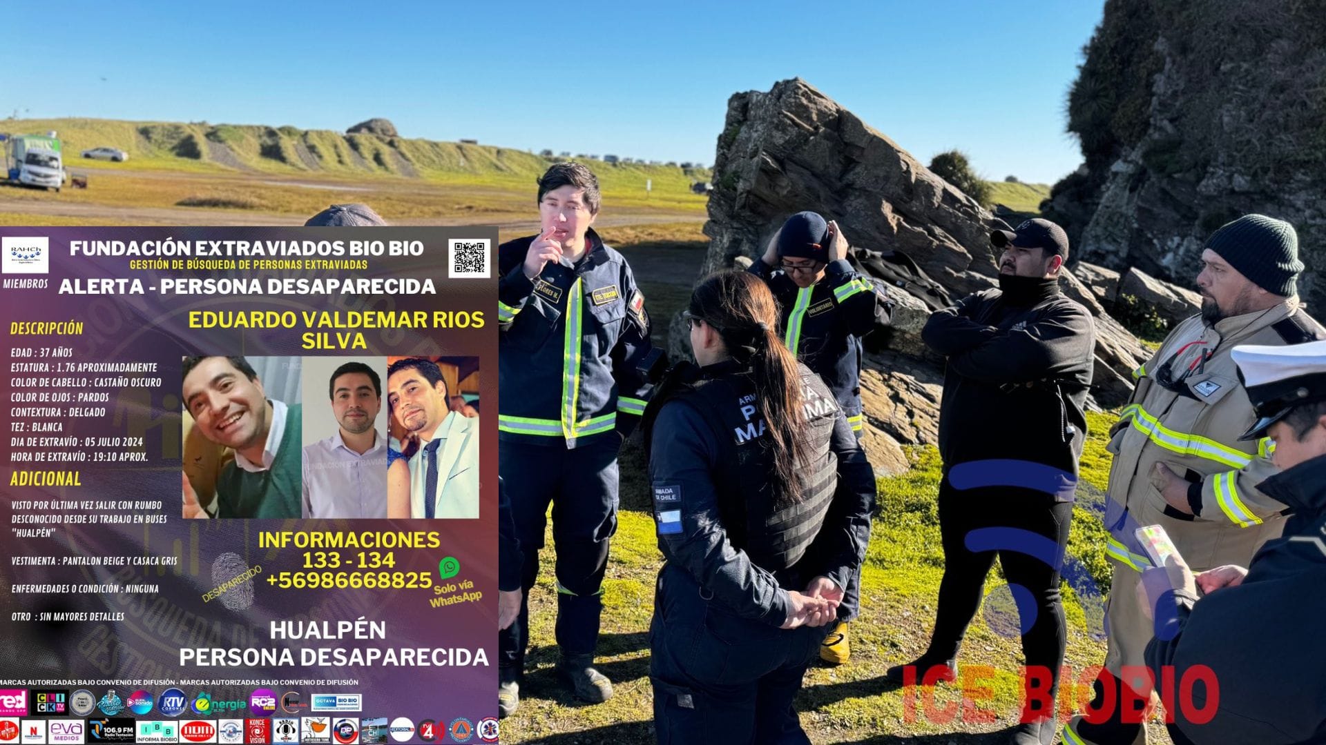 Continúa búsqueda en Río Biobío: Las pistas apuntan a que podría ser trabajador de Hualpén desaparecido