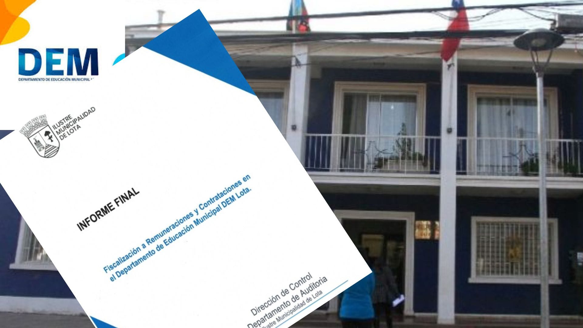 Investigación detecta escandalosas irregularidades administrativas en el DEM de Lota