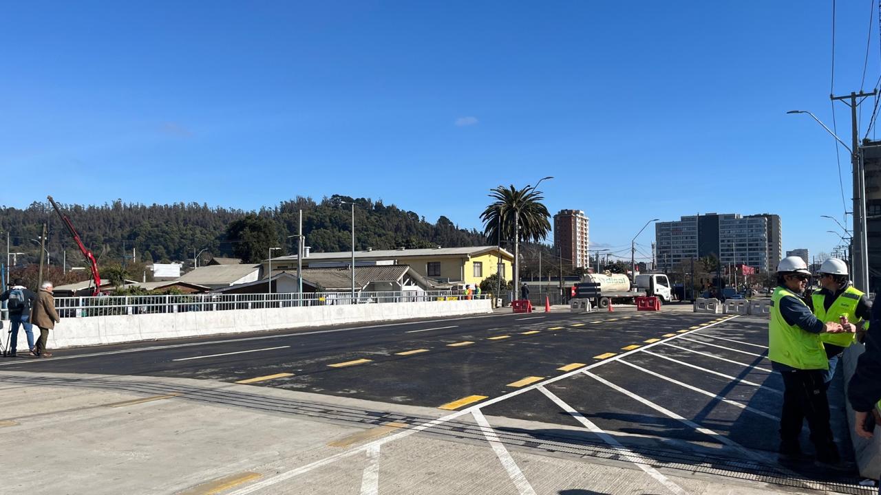 Inauguran Puente Collao: Reducirá tiempos de desplazamiento al centro de Concepción