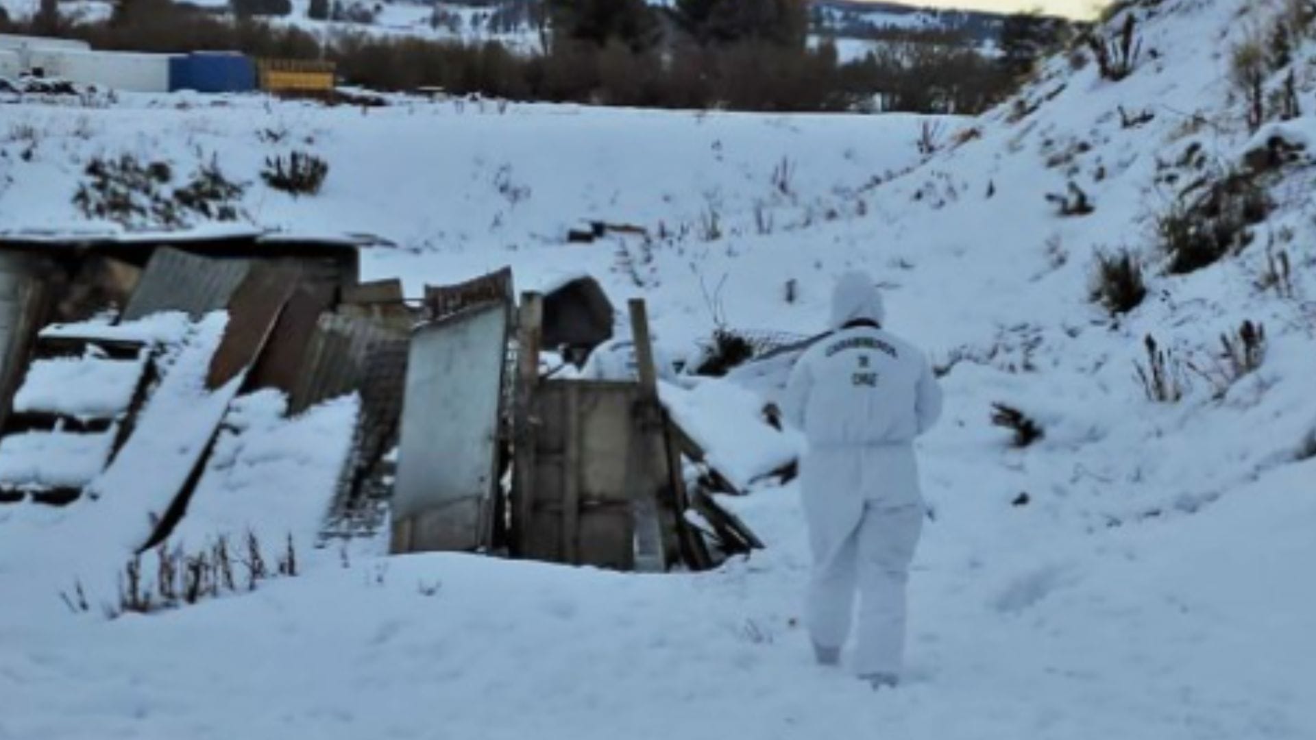 Hallan cuerpo de adulto mayor de 70 años al interior de mediagua en Punta Arenas
