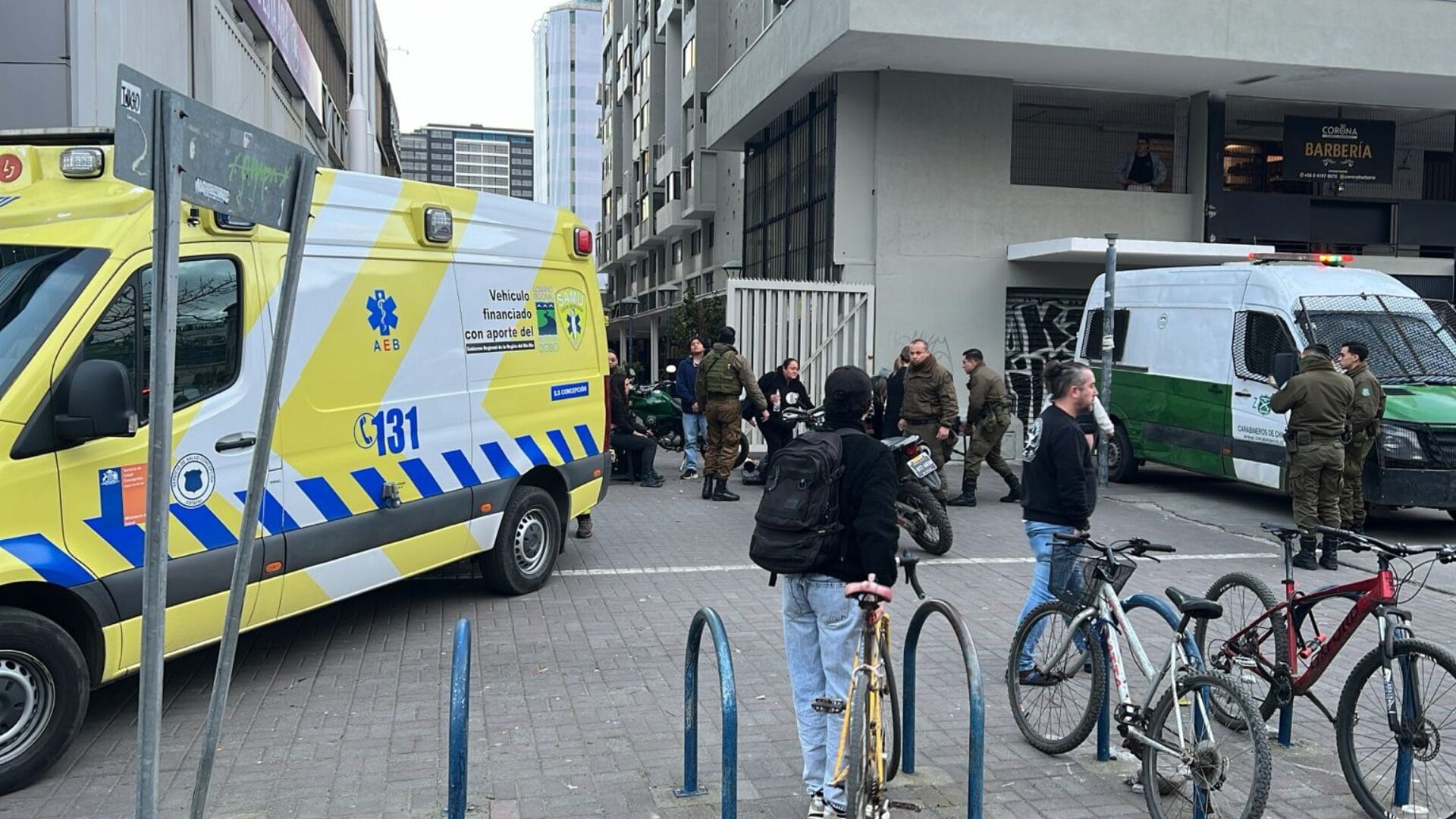 Mujer resulta lesionada tras riña entre ambulantes en Concepción
