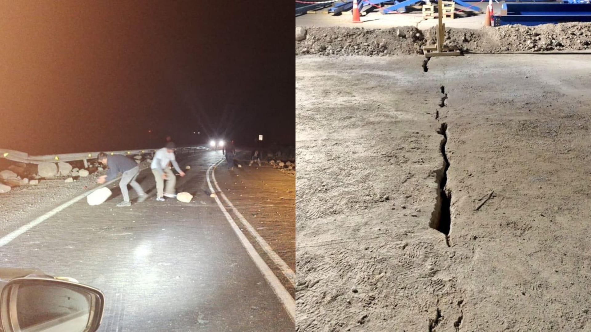 Reportan una persona fallecida en Calama tras sismo de 7.3 en el norte del país