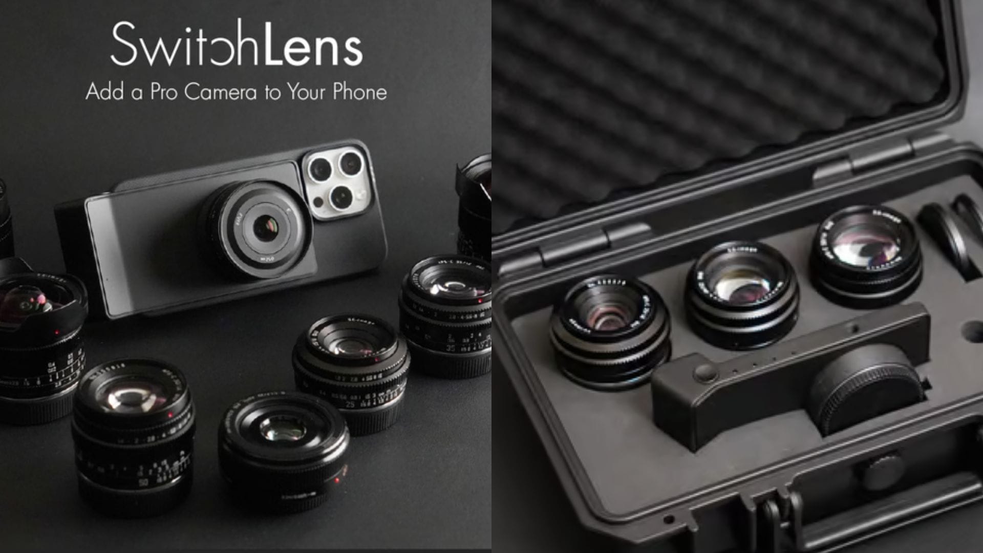 SwitchLens: El dispositivo que transforma tu smartphone en una cámara profesional