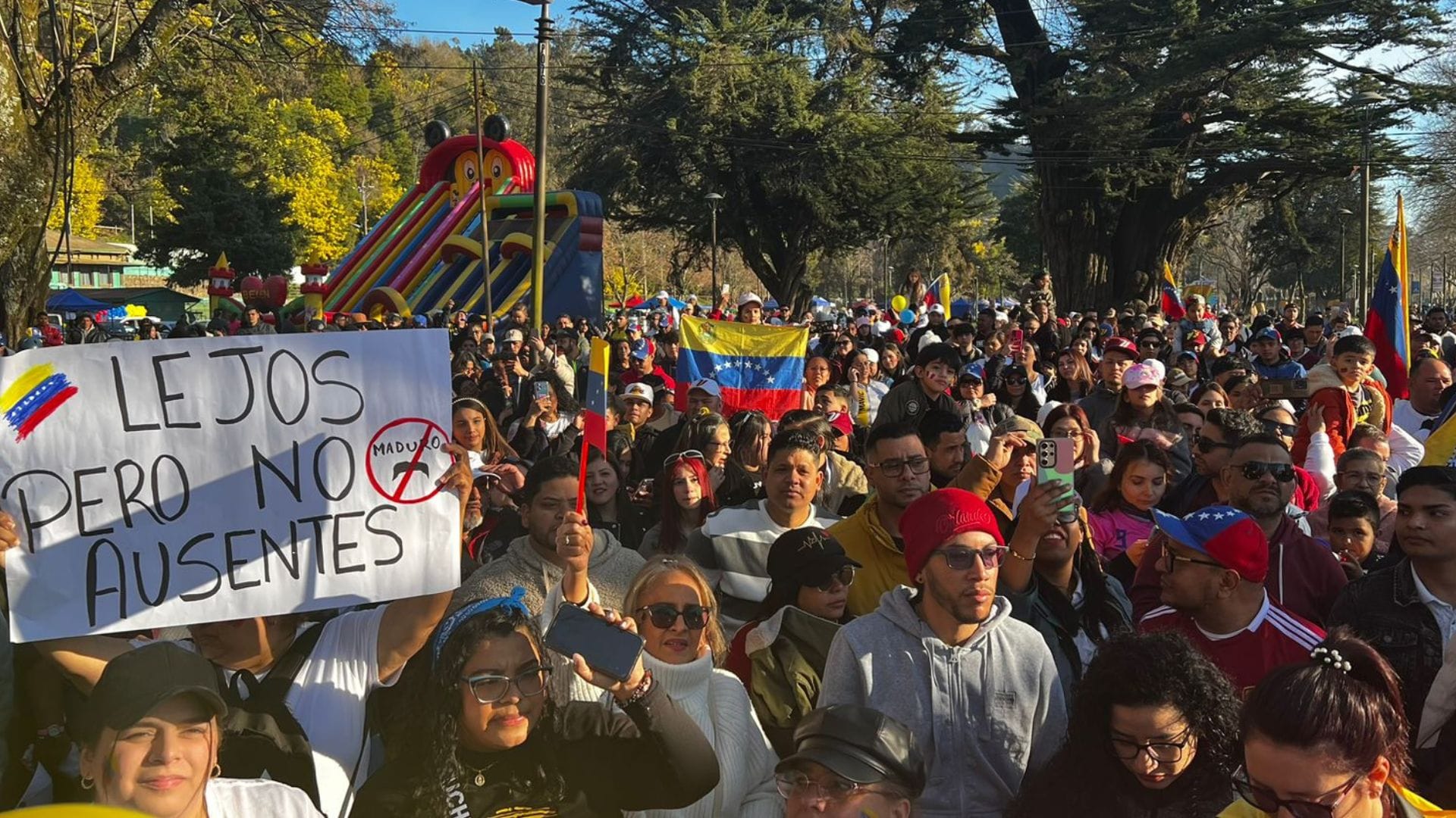 Venezolanos convocan masiva marcha en Concepción por elecciones: Cuestionan régimen de Maduro