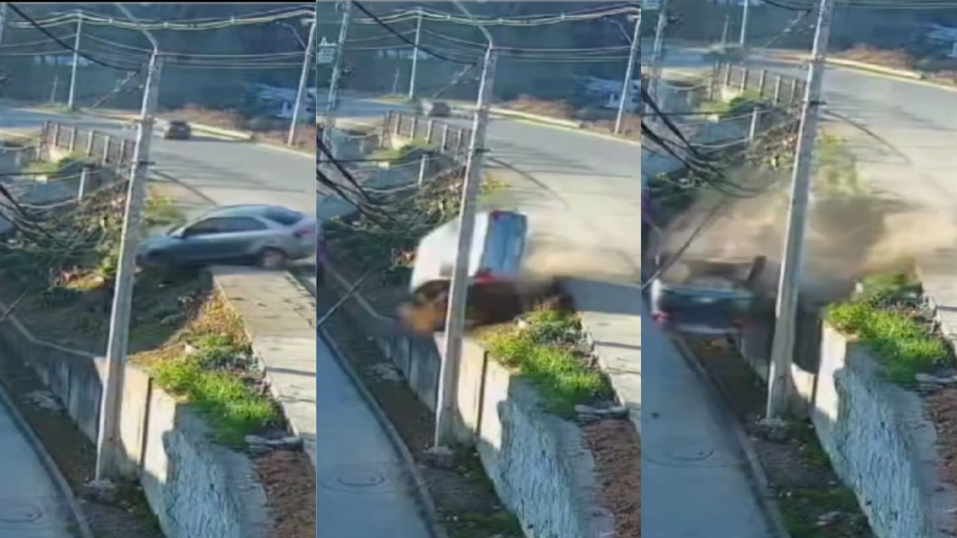 Volcamiento por hielo en Lota: Conductor se encontraba sin licencia