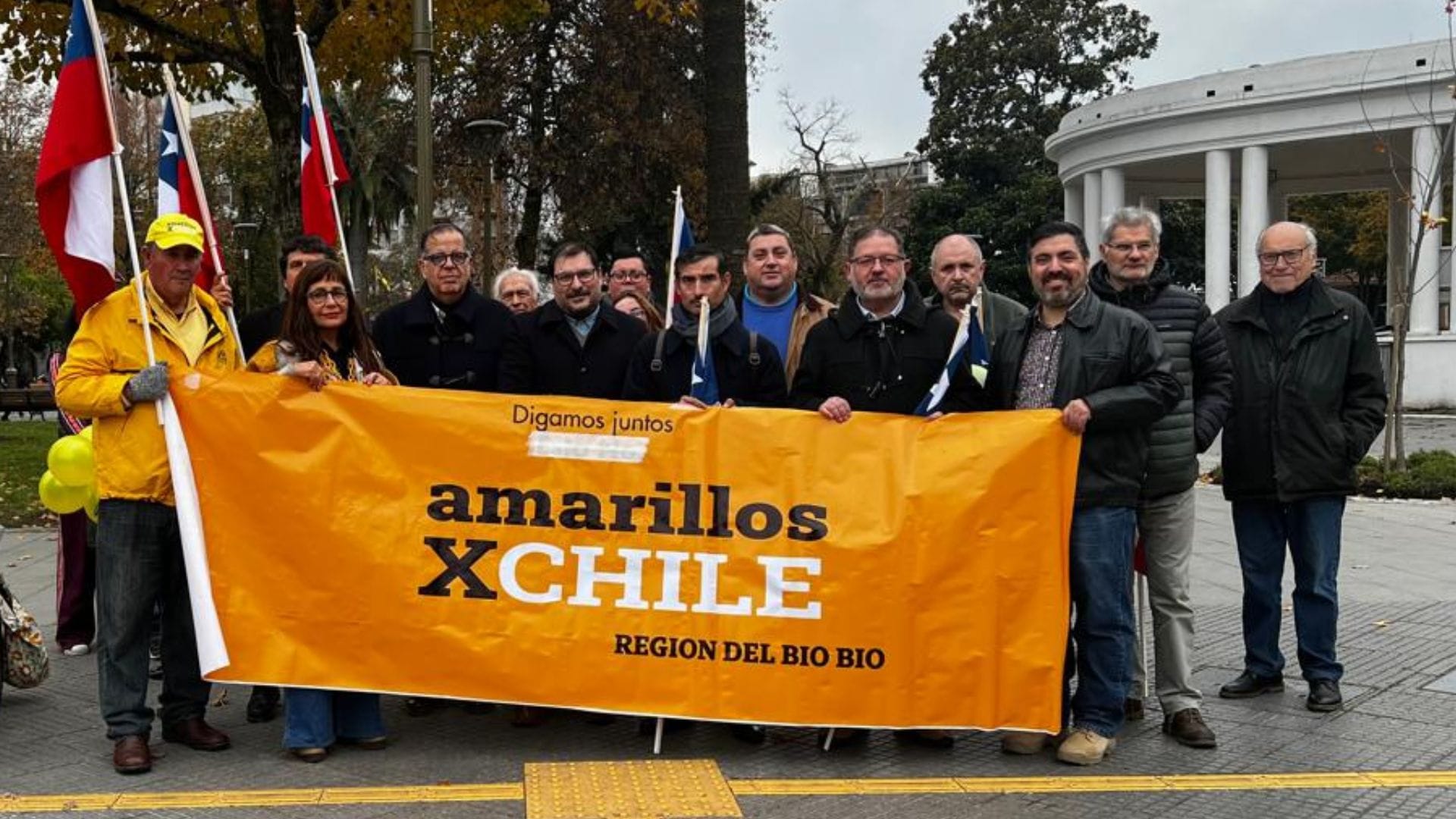 Cisma en Amarillos: Renuncias en el Biobío desata cuestionamientos a directiva nacional
