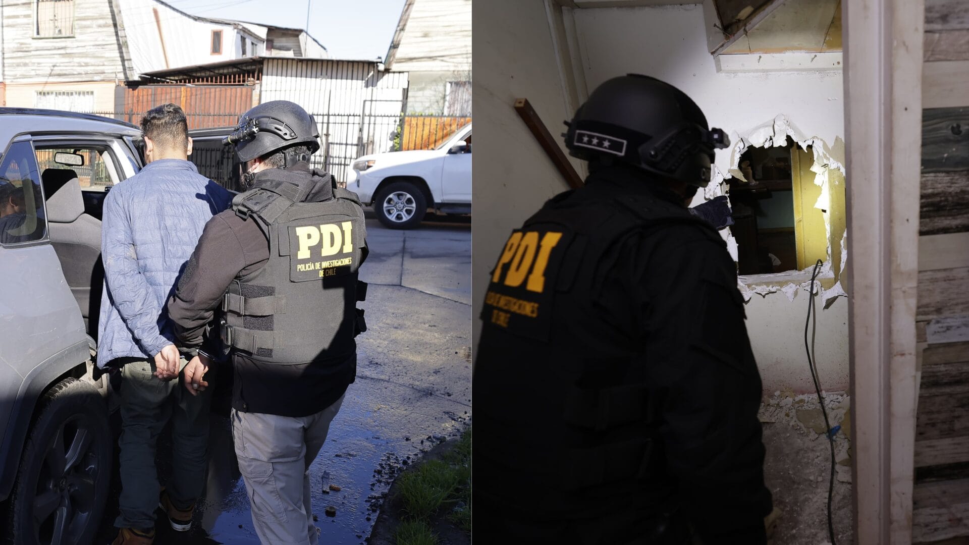 Operaban utilizando aplicación de citas: Capturan a dos hombres de banda vinculada a secuestros con violación en el Biobío