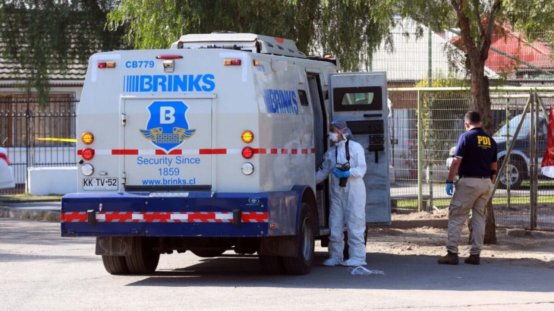 Serían padre e hijo: Capturan a otros dos involucrados en el robo a Brinks en Rancagua
