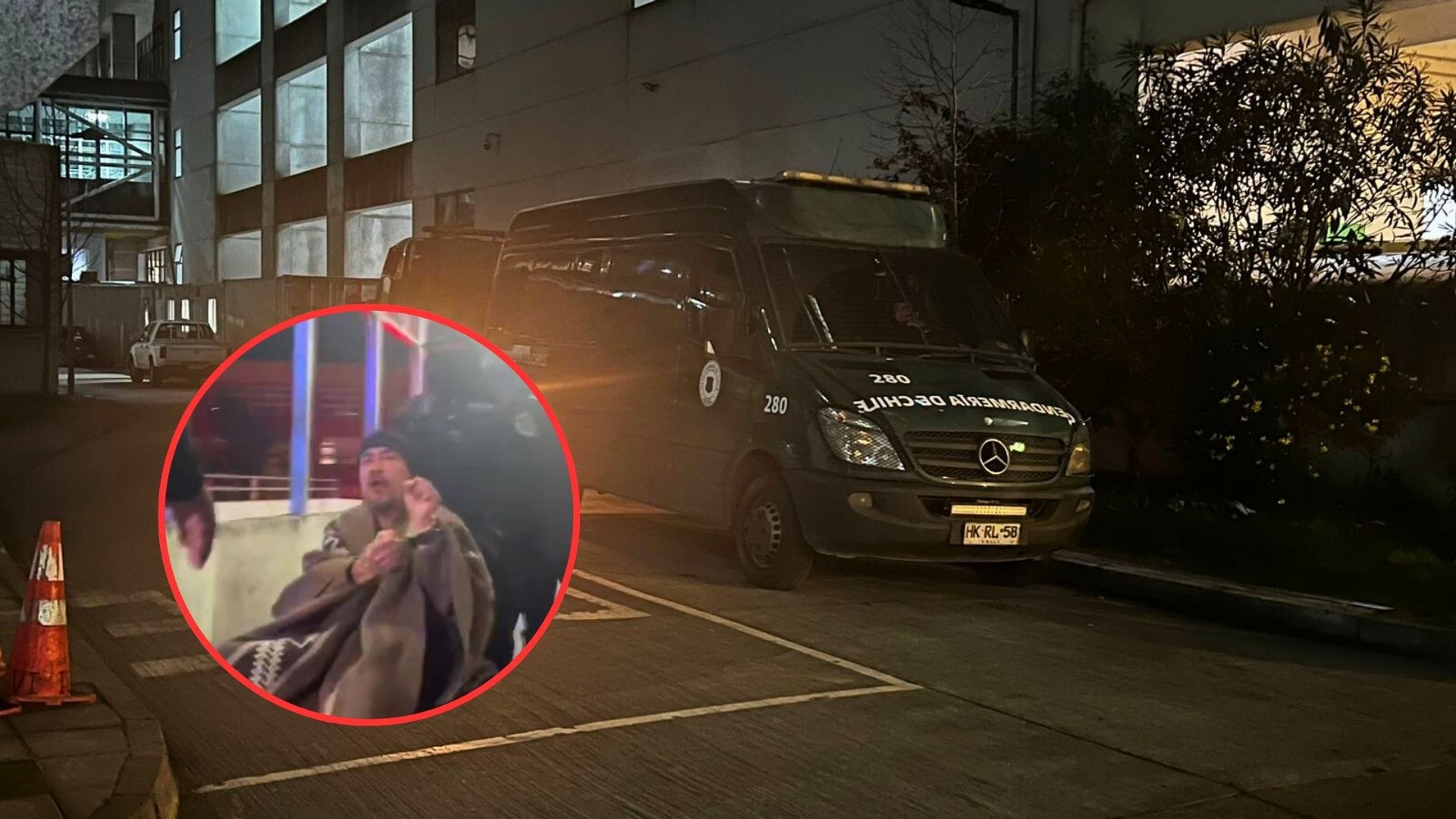 Héctor Llaitul llegó al Hospital Regional en medio de huelga de hambre en penal del Biobío