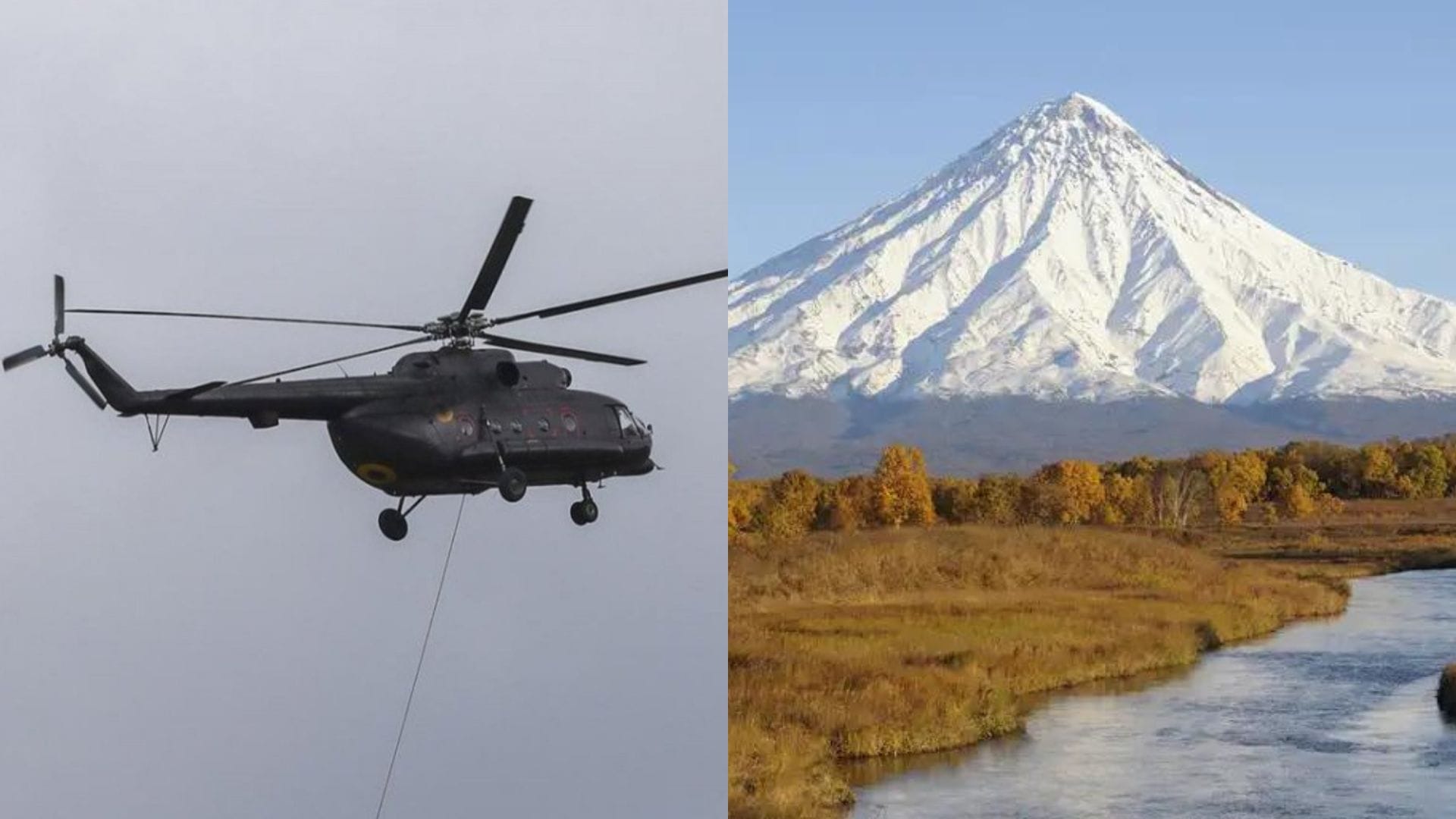 Un helicóptero desaparece con 22 personas a bordo en Rusia