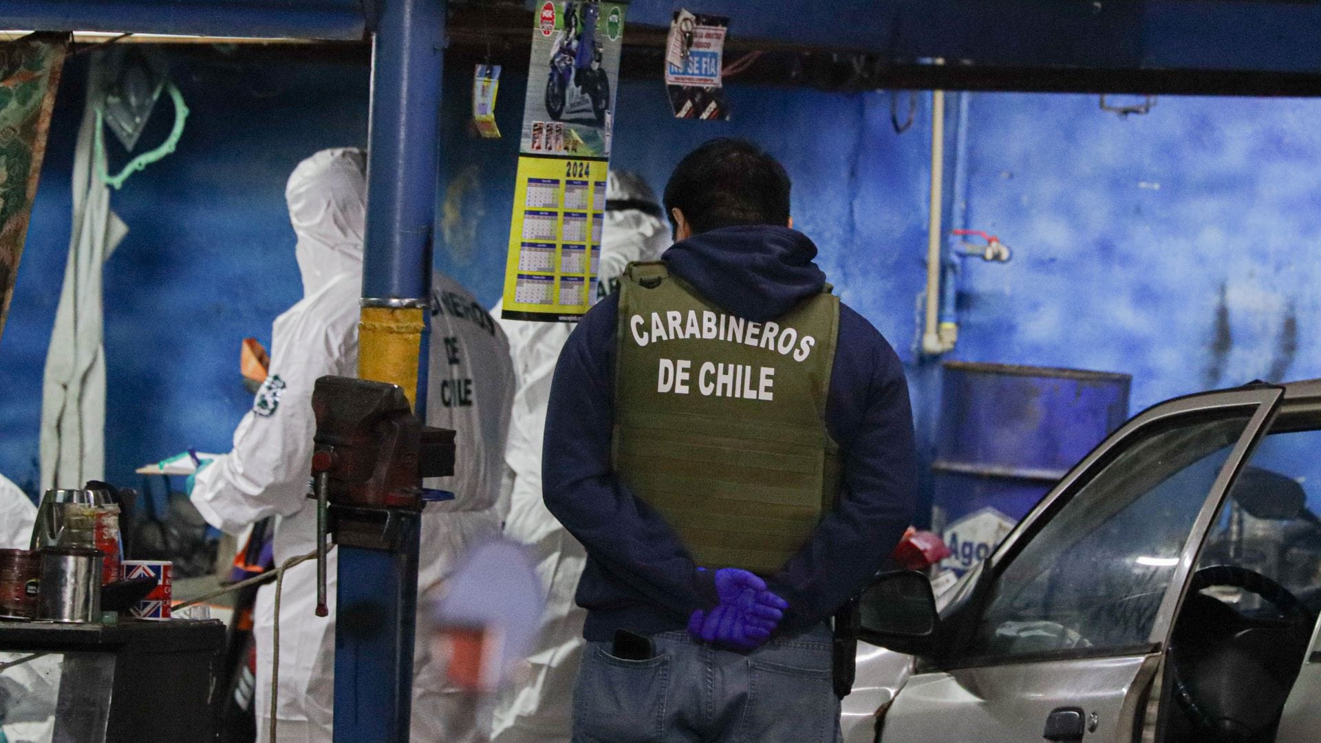 Confirman detención de sospechoso del crimen de hombre hallado en un maletero camino a Chome en Hualpén