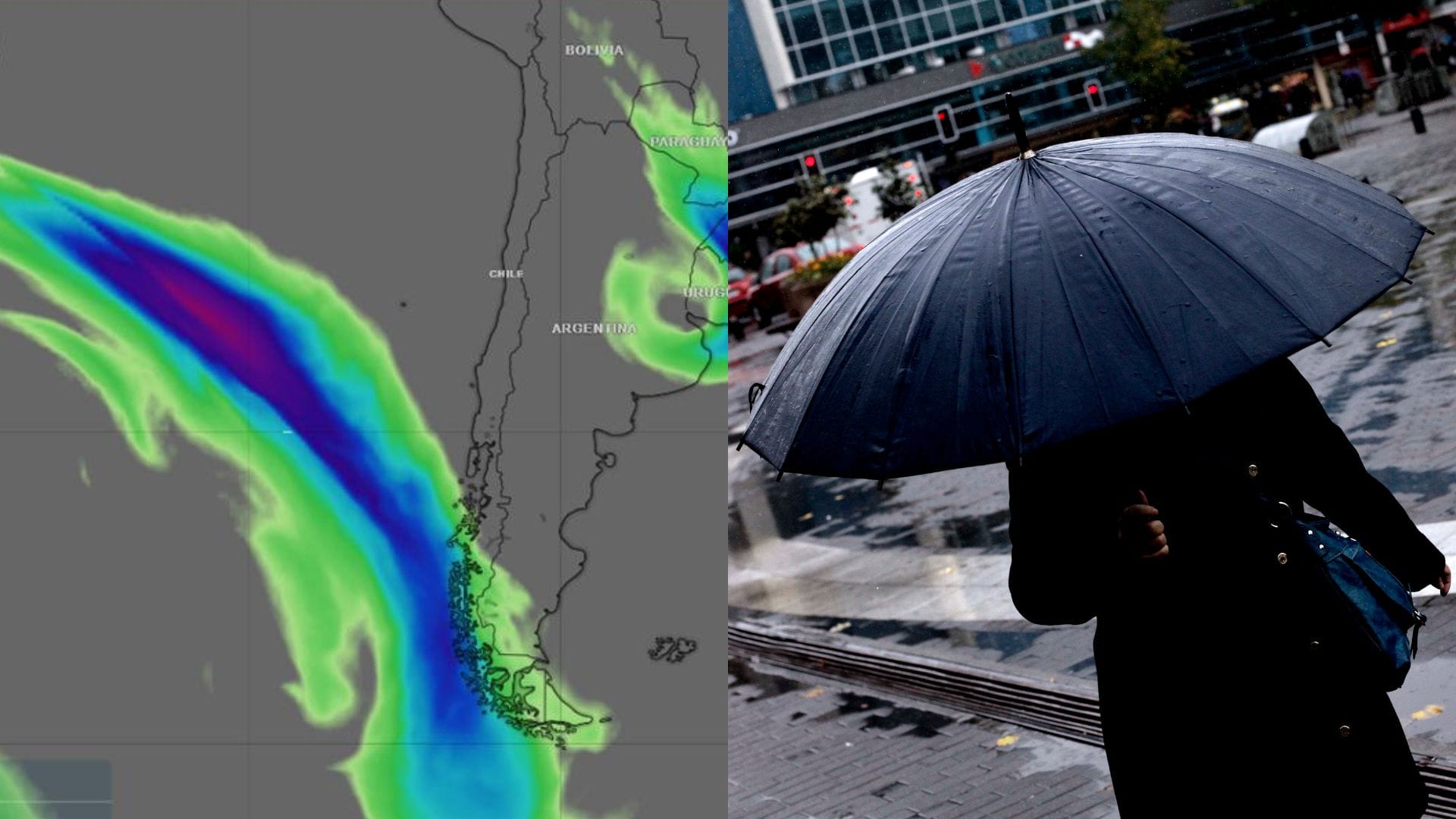 Nuevo río atmosférico llegaría a 9 regiones: Pronostican más de 100 mm y vientos de hasta 100 km/h