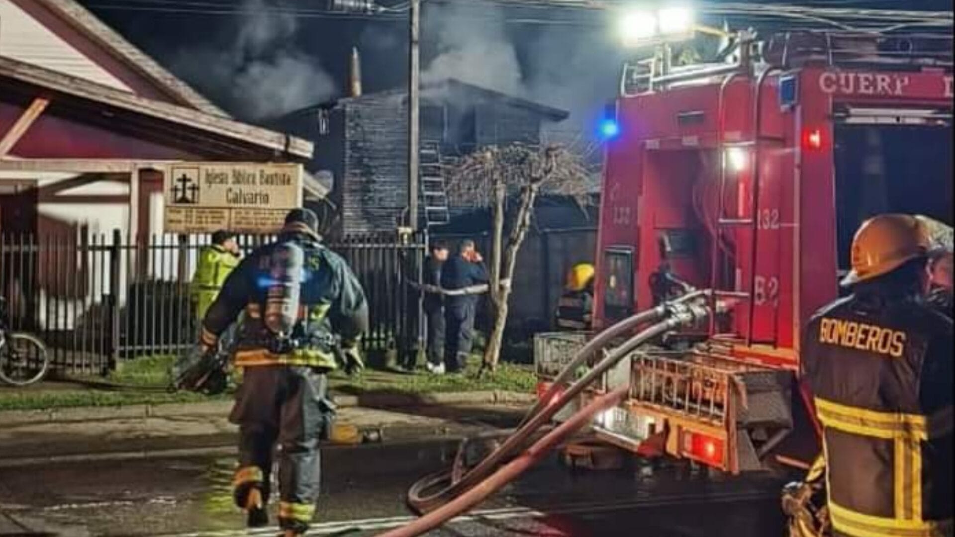 Revelan lo que habría causado incendio donde fallecieron dos menores en Lanco