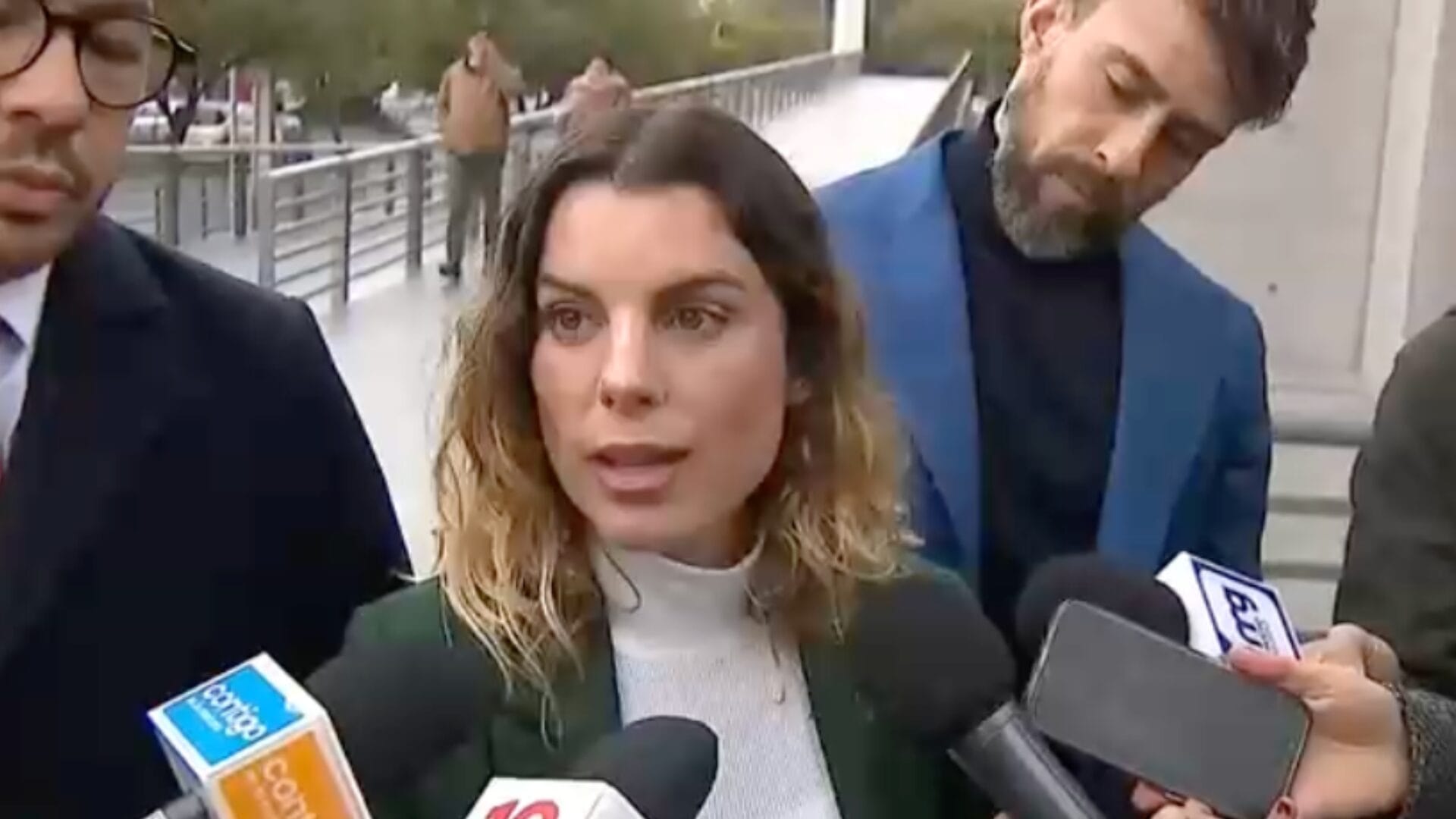 En compañía de Jorge Valdivia: Maite Orsini llegó a juicio contra Daniela Aránguiz