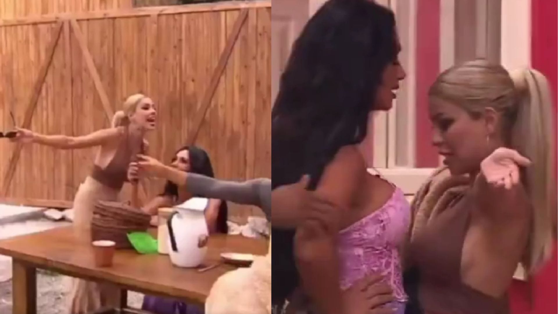 ¿Hubo cuchillo? La verdad de la pelea entre Pamela Díaz y Oriana Marzoli en “Ganar o Servir”