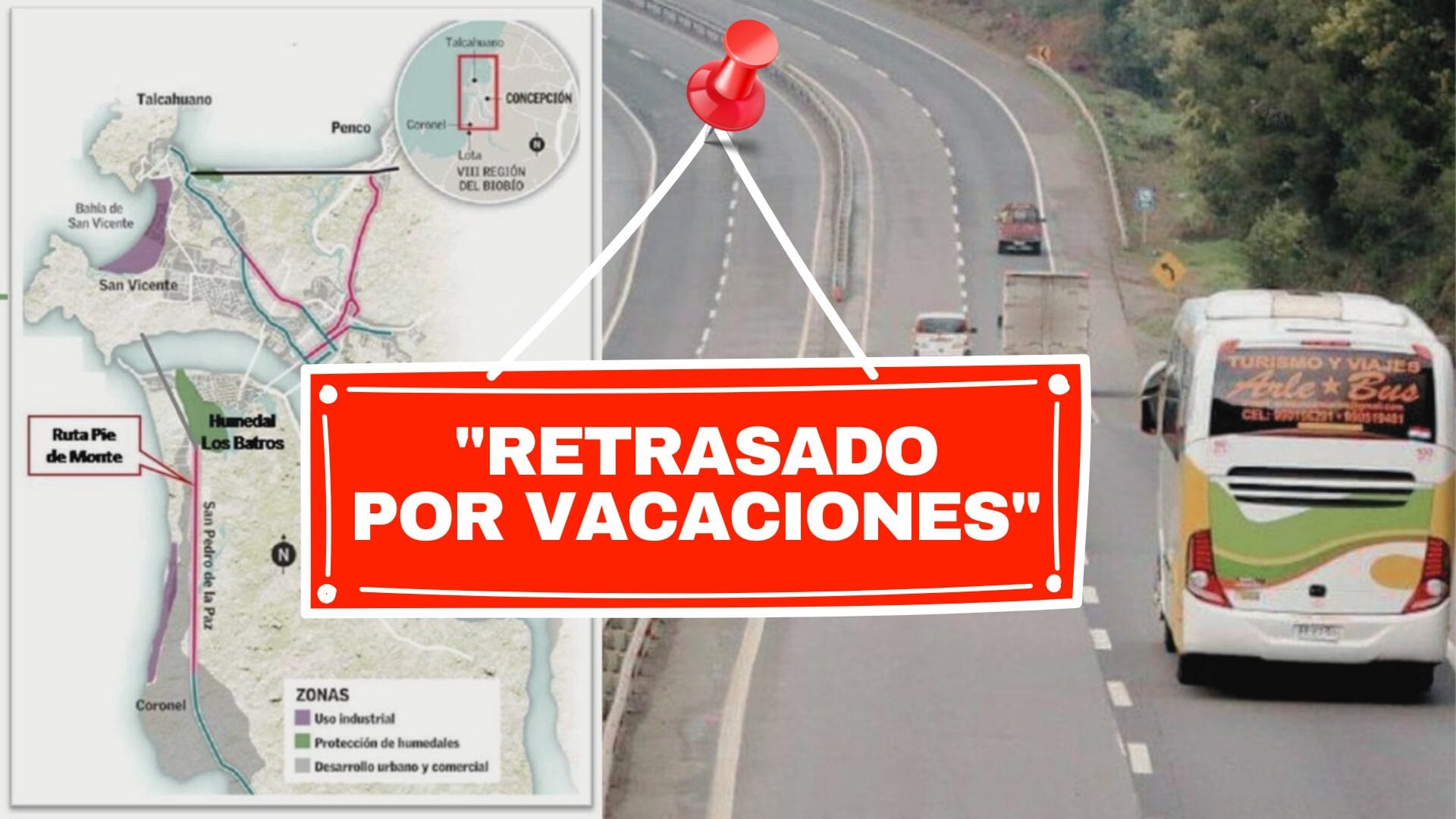 La increíble razón por la cual Concesiones del MOP atrasó la recepción de ofertas para rutas claves del Biobío