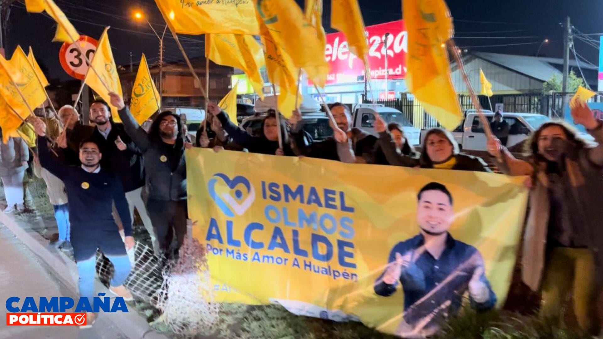 Ismael Olmos inicia su campaña en terreno