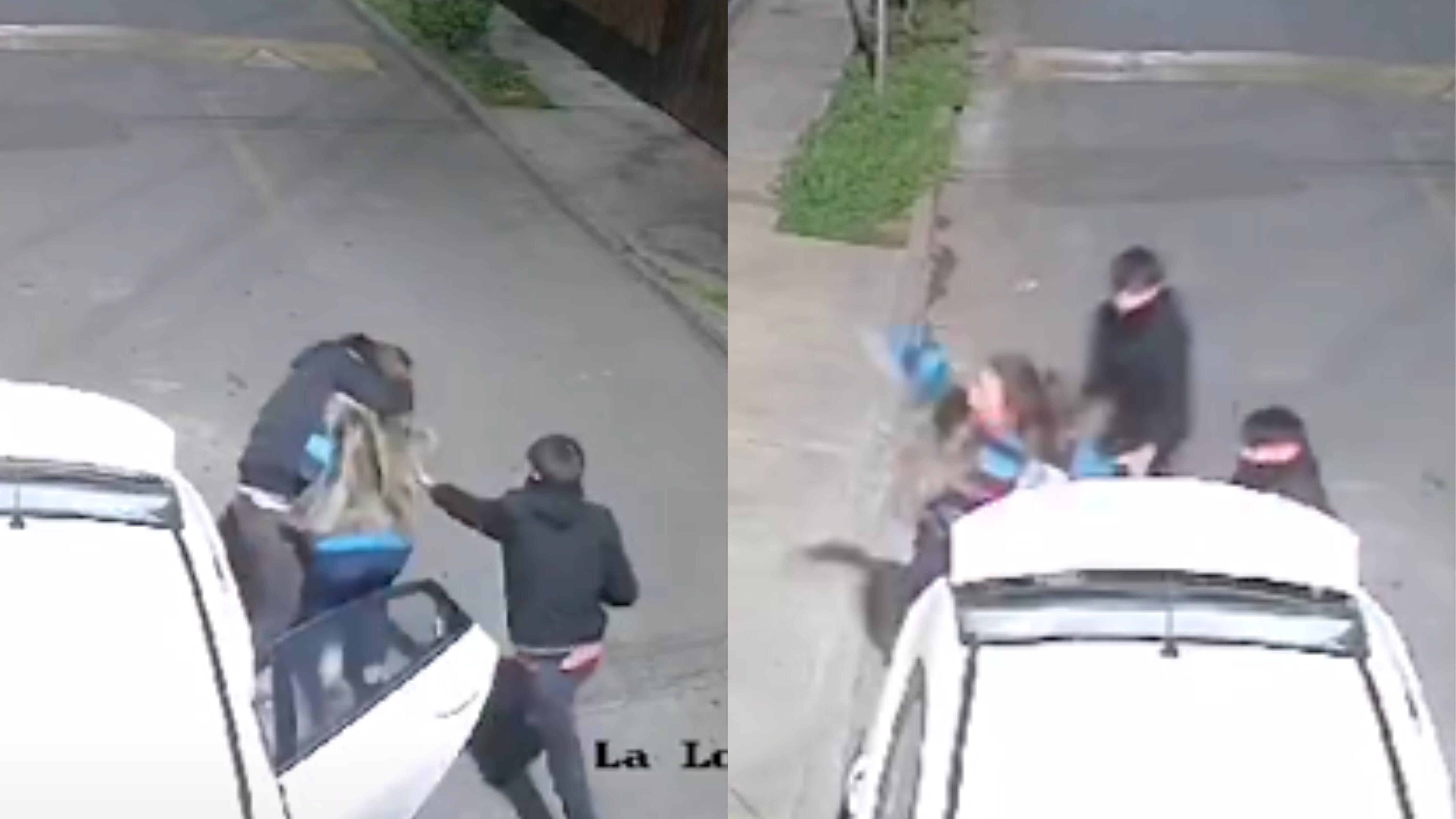 Mujer frustró el robo de su auto al lanzar las llaves al patio de una casa en La Florida