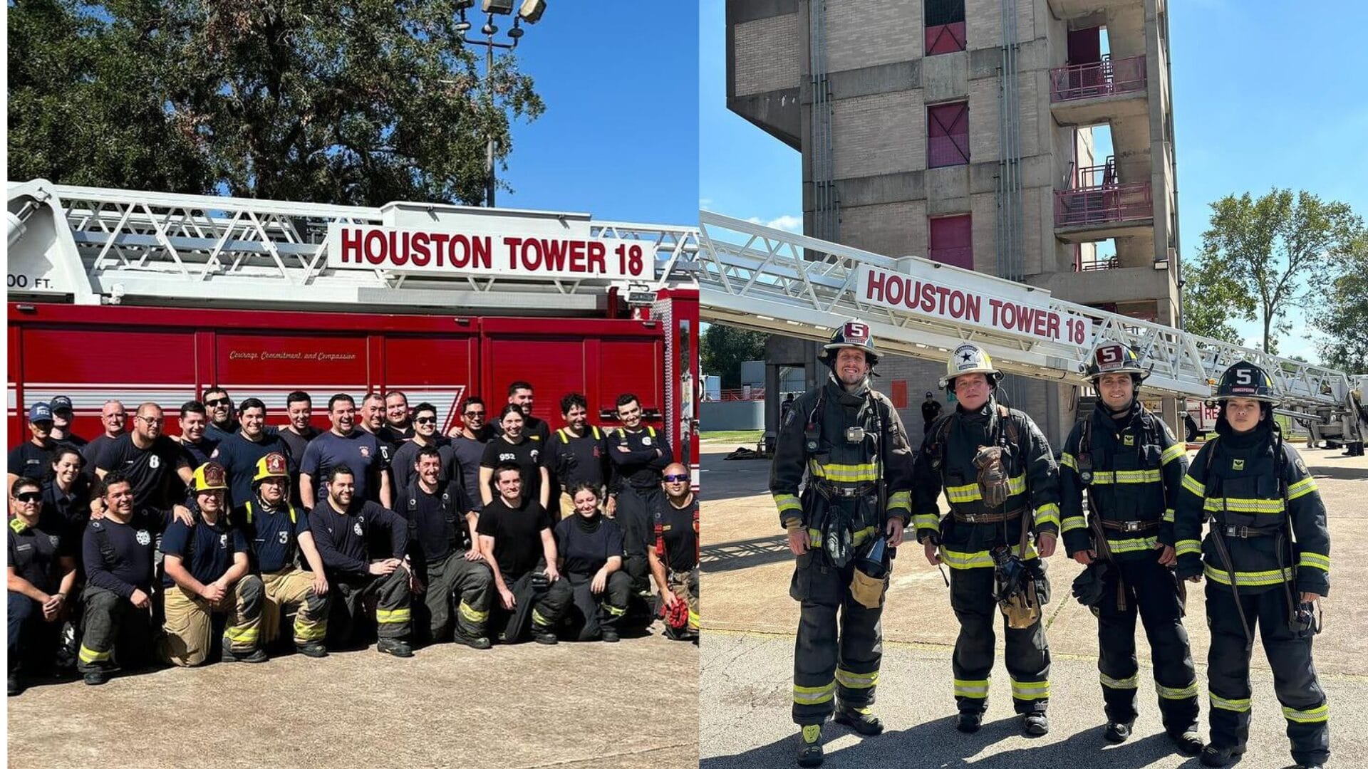 Bomberos de Concepción se capacitan en Estados Unidos para emergencias en edificios de gran altura