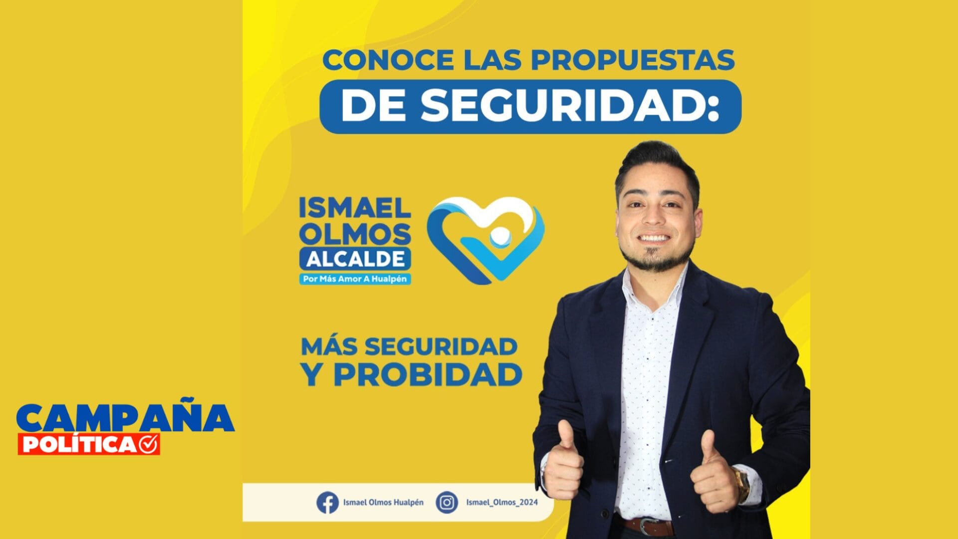 Ismael Olmos Alarcón, seguridad nuestro motor principal