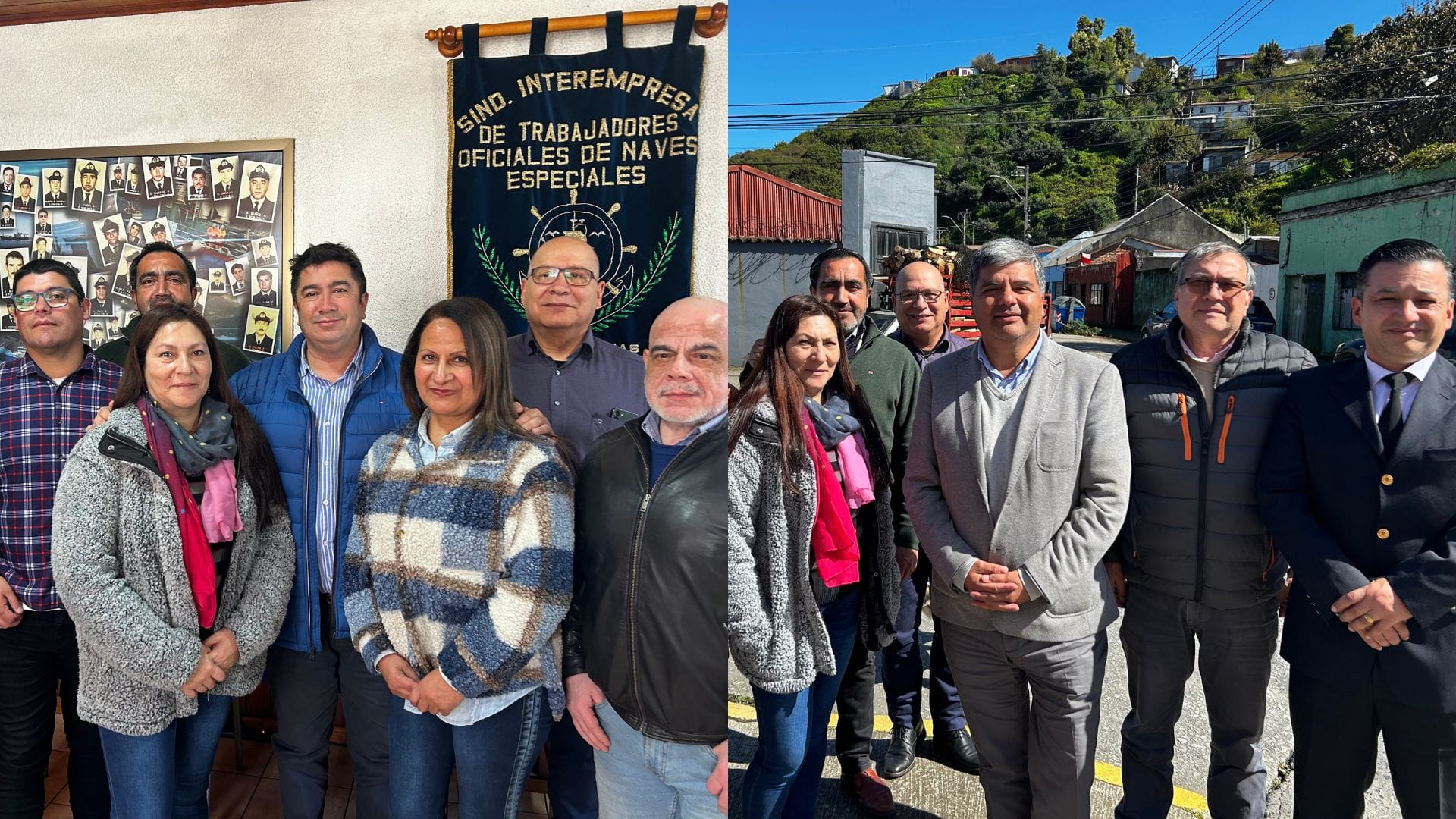Trabajadores de la pesca industrial y candidatos a alcalde de Talcahuano se reunen para abordar legislación
