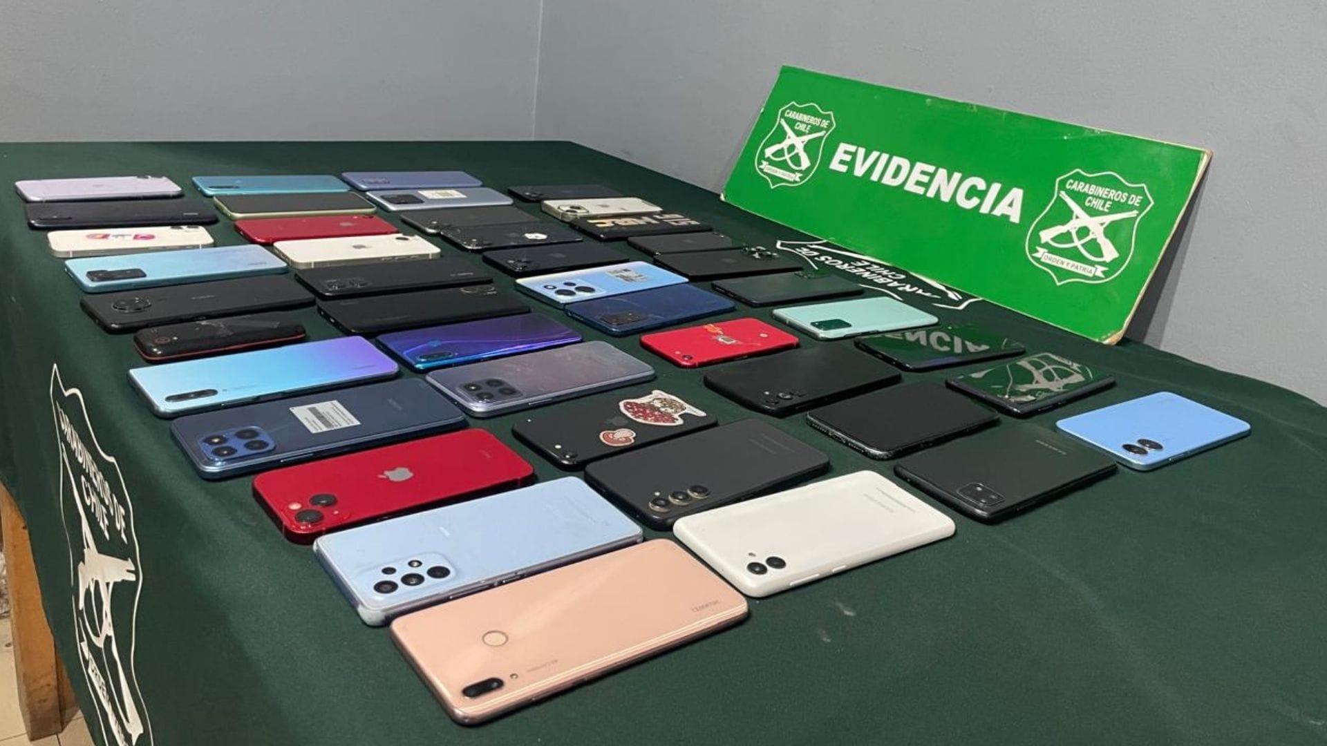 Recuperan más de 50 celulares robados en la Pampilla de Coquimbo