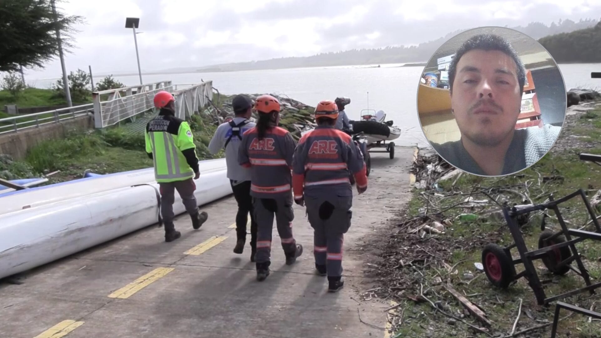 Recolector de basura está desaparecido en río Maule: Madre explica que quedó abatido tras ver a su ex pareja con otra persona
