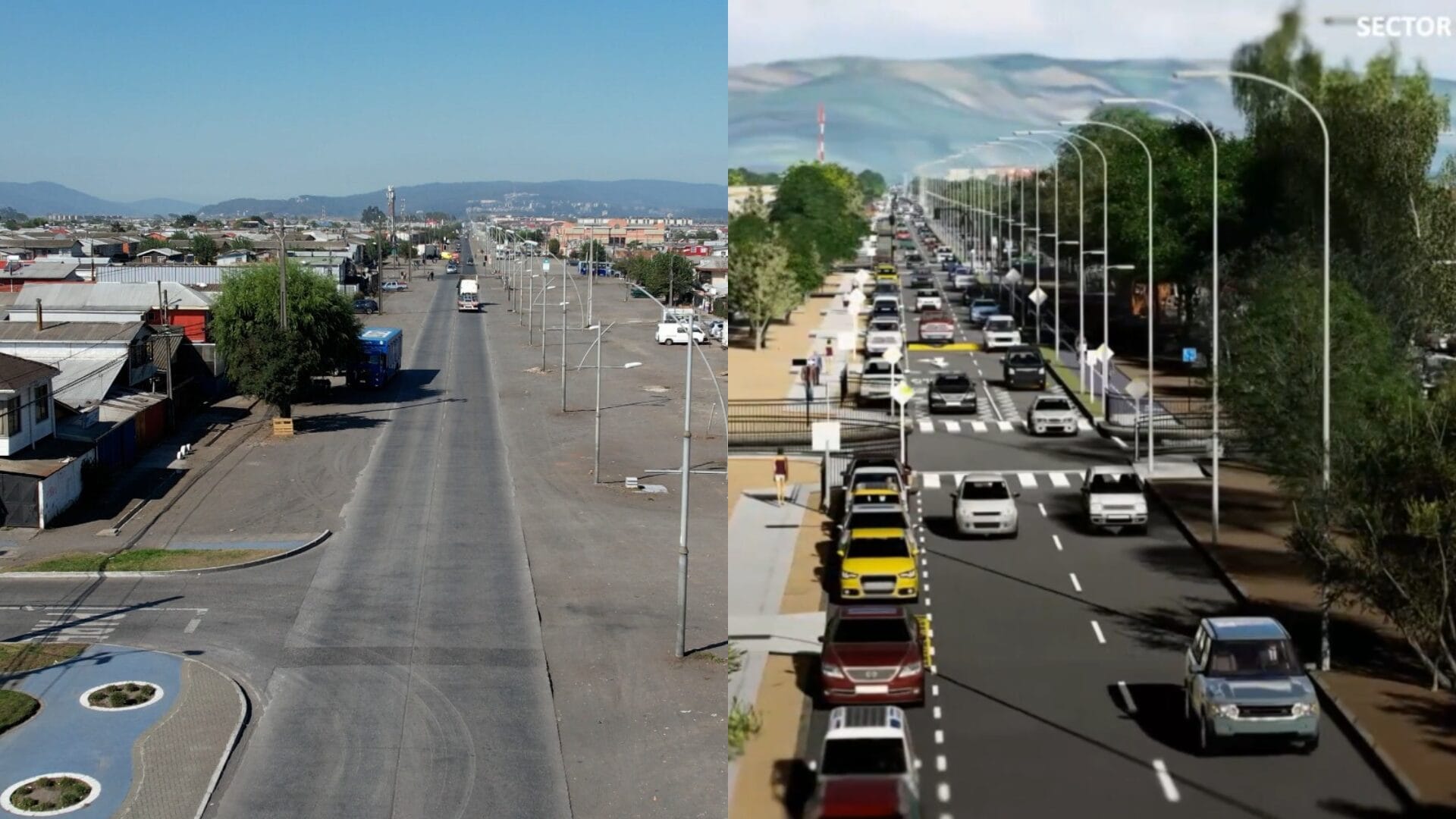 Presentan diseño para proyecto de ensanche y mejoramiento de Avenida Gran Bretaña de Hualpén