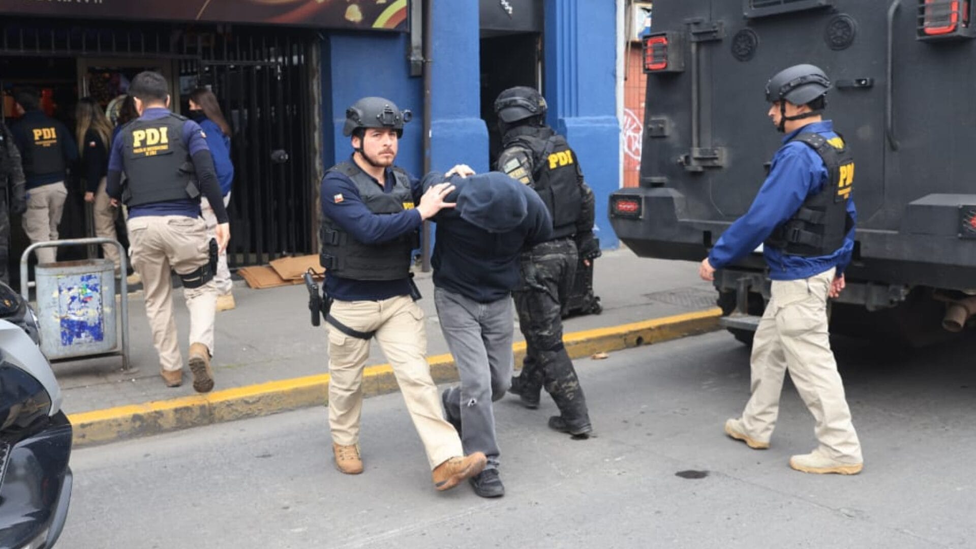 Prisión preventiva para seis miembros del clan delictual que operaba casinos ilegales en Concepción