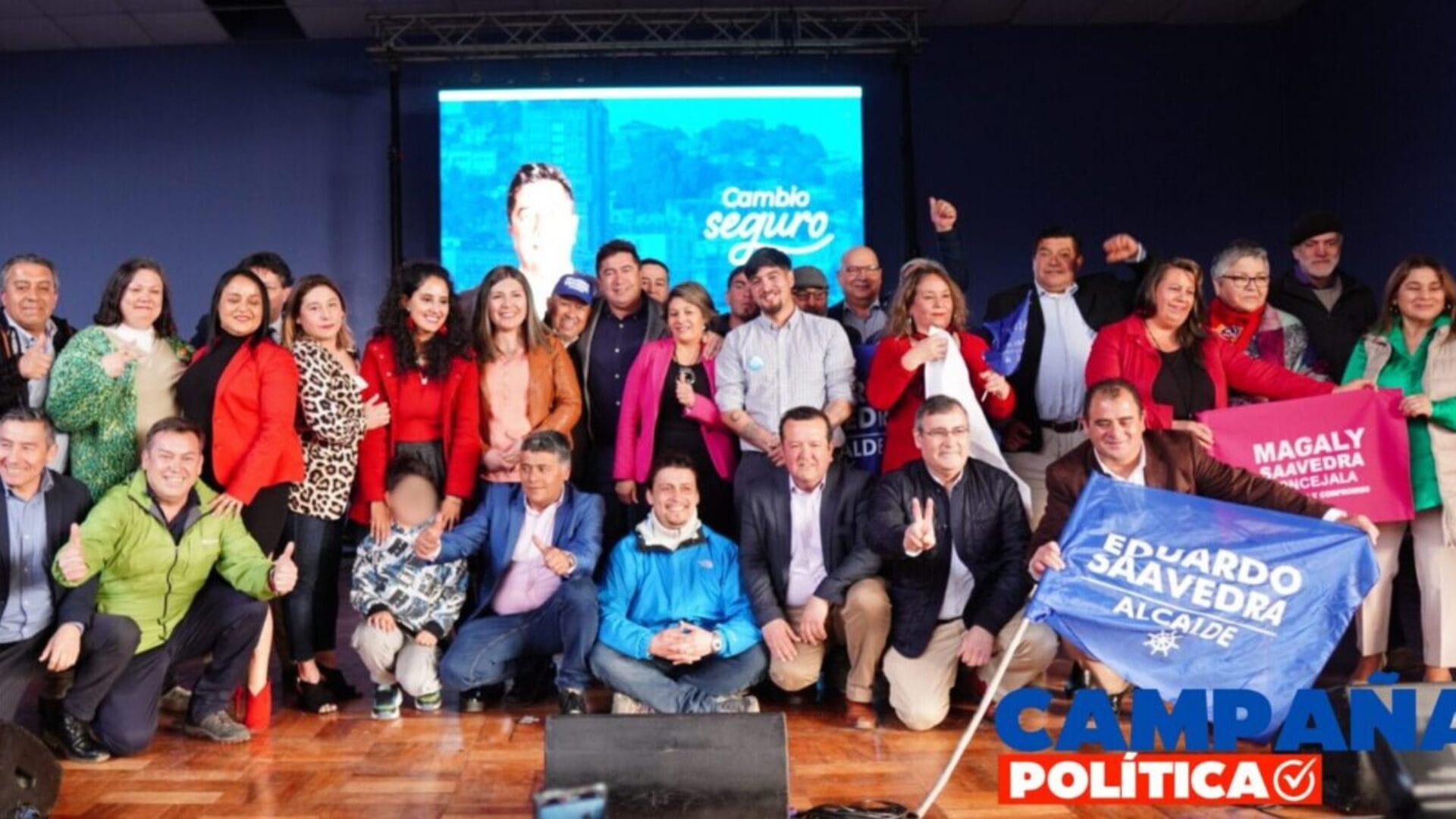 Unidad y cambio: Las principales señales tras el masivo lanzamiento de campaña de Eduardo Saavedra en Talcahuano