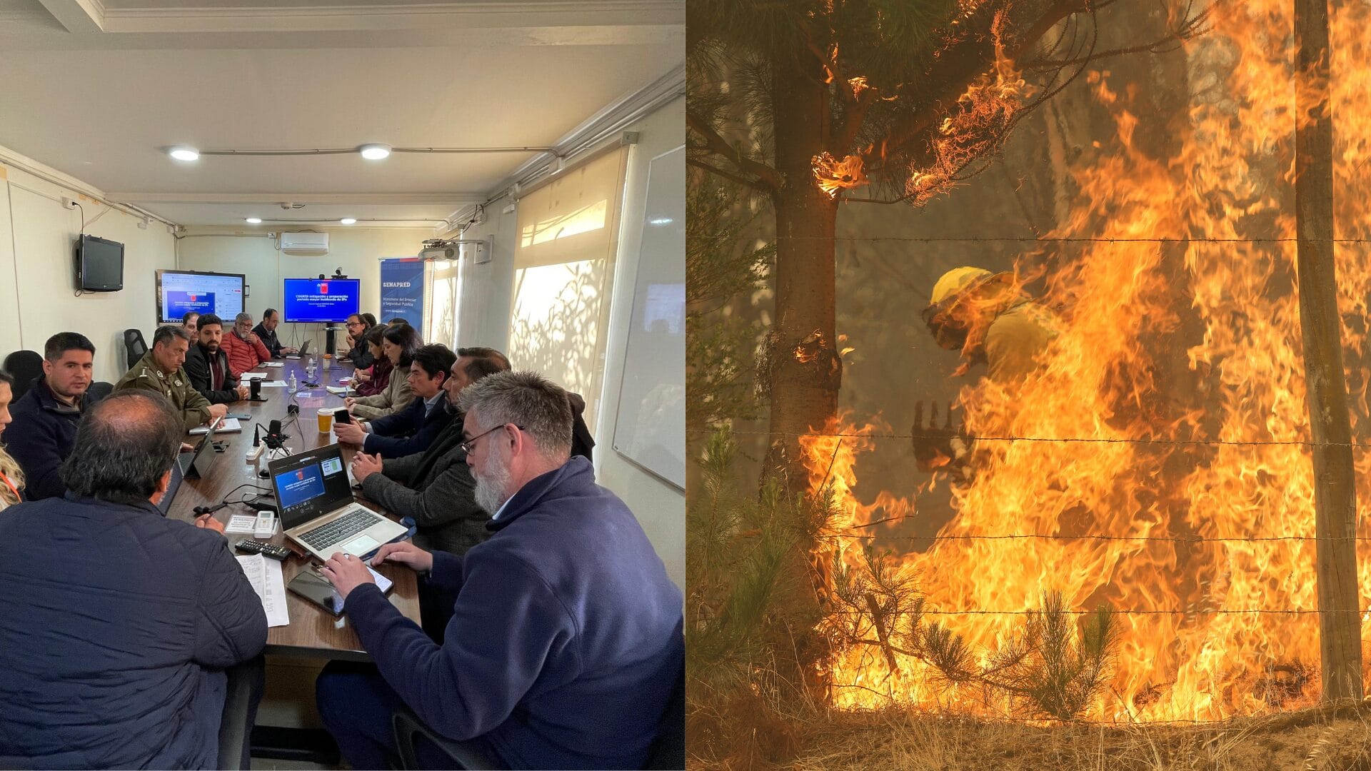 Definen medidas en la Región del Biobío frente a nueva temporada de incendios forestales