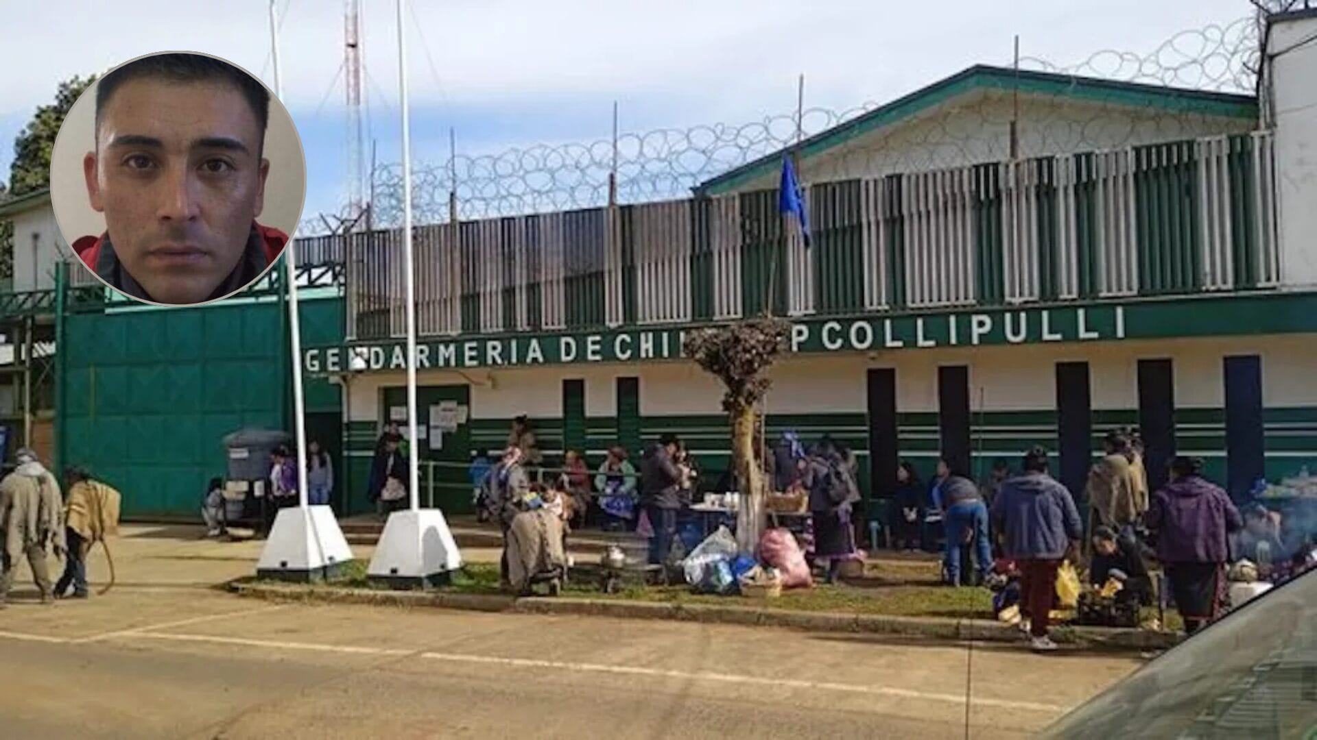 Cárcel de Collipulli registró fuga: Interno se escondió en contenedor de basura para escapar